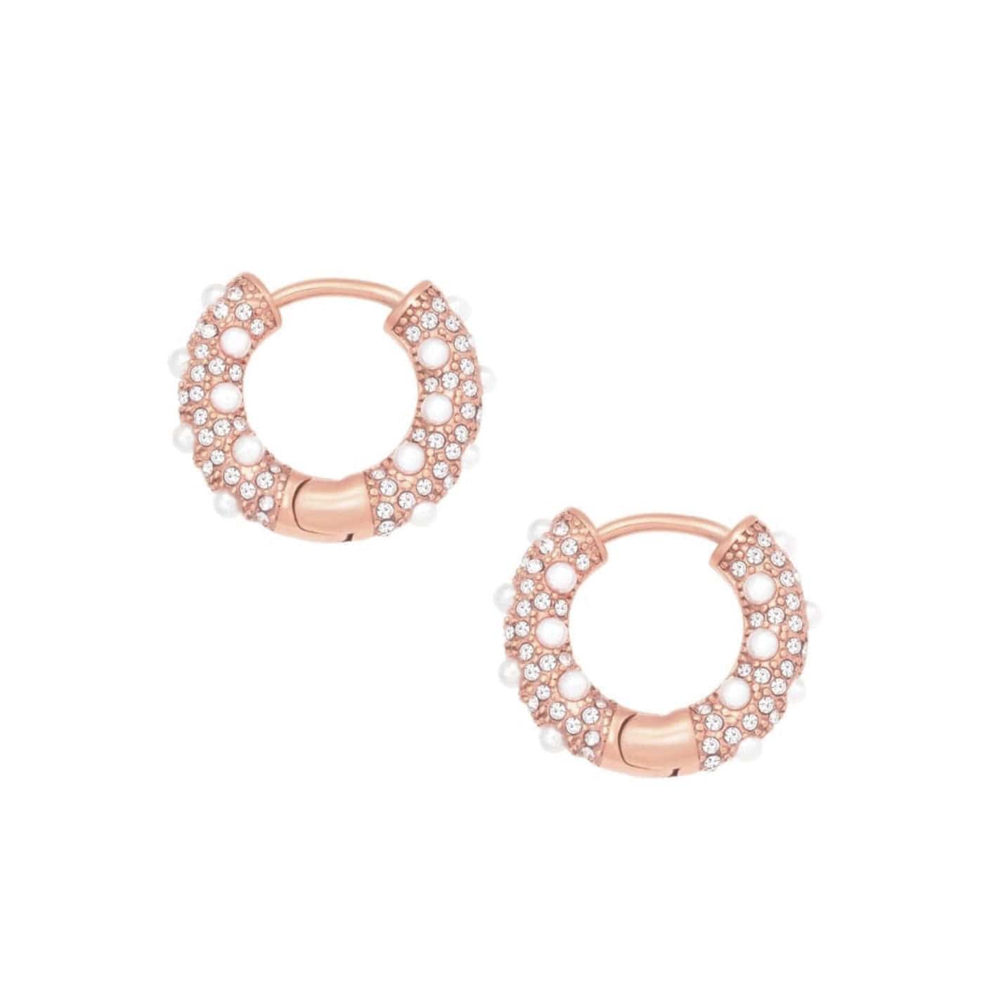 Alice Pearl Hoop Earrings - Image 27