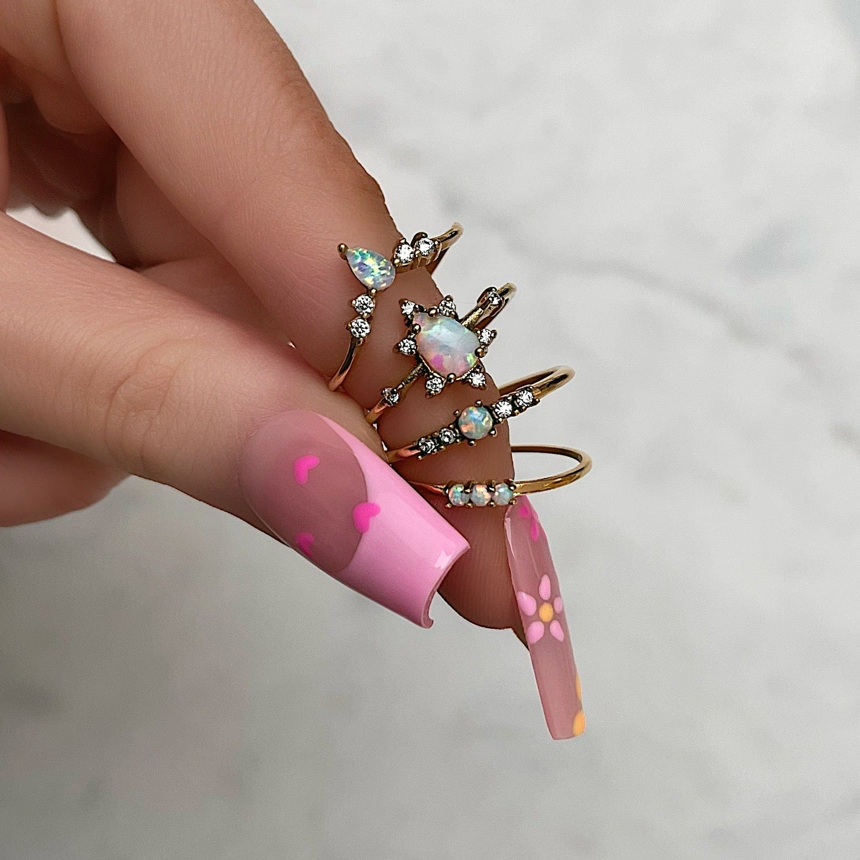 Ally Opal Ring - Image 2