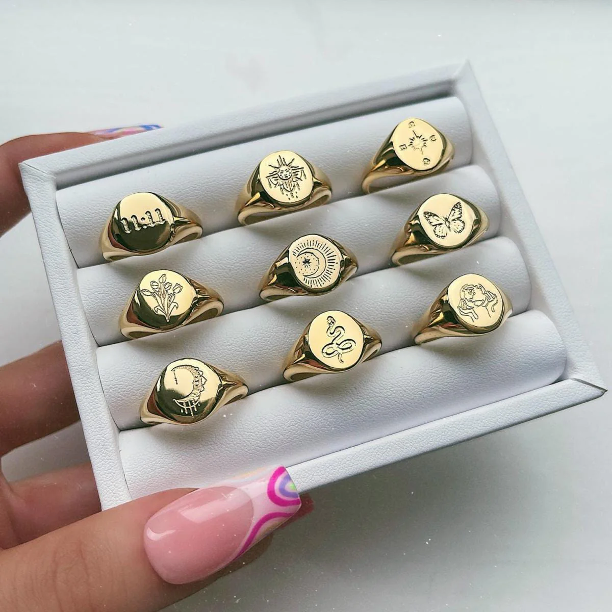 Anastasia Signet Ring - Image 6