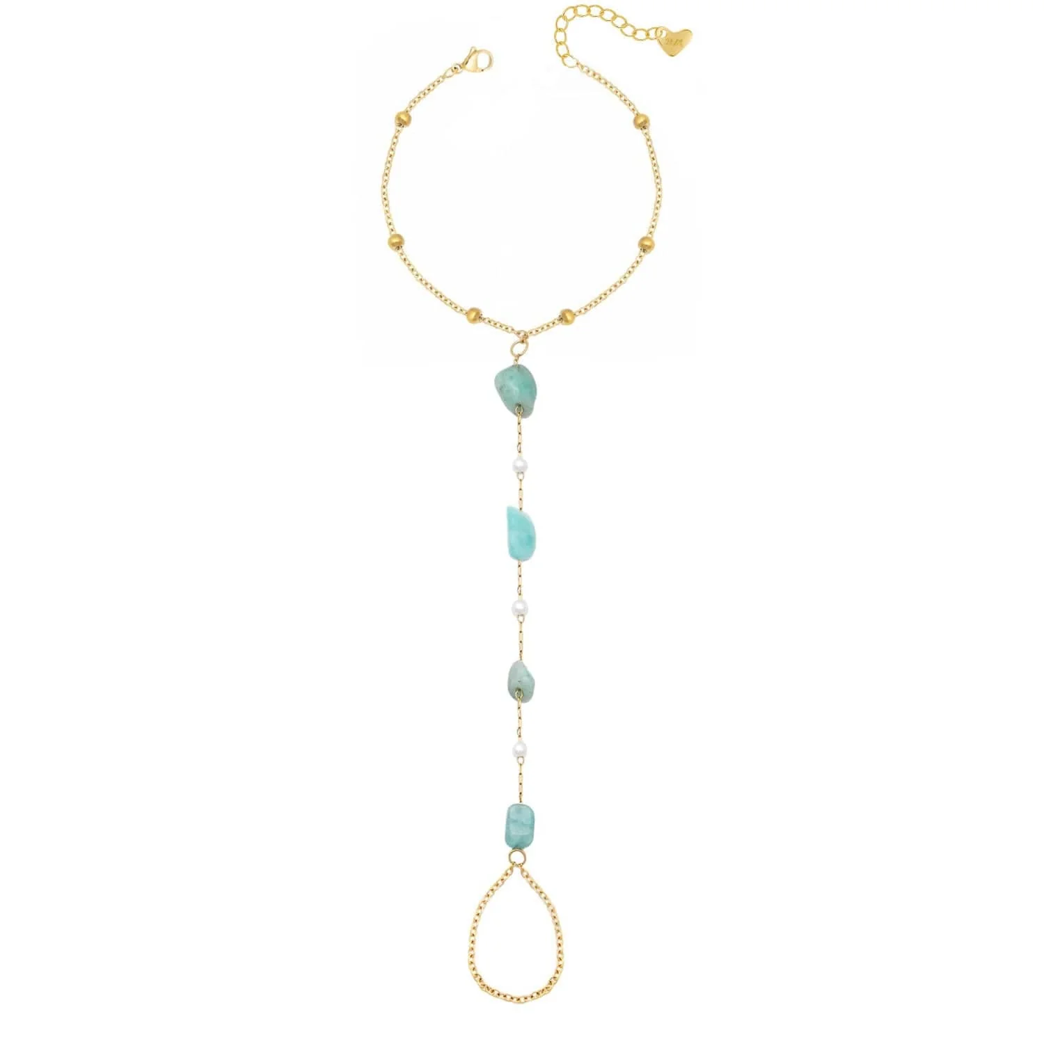 Angelic Hand Chain Bracelet - Image 5