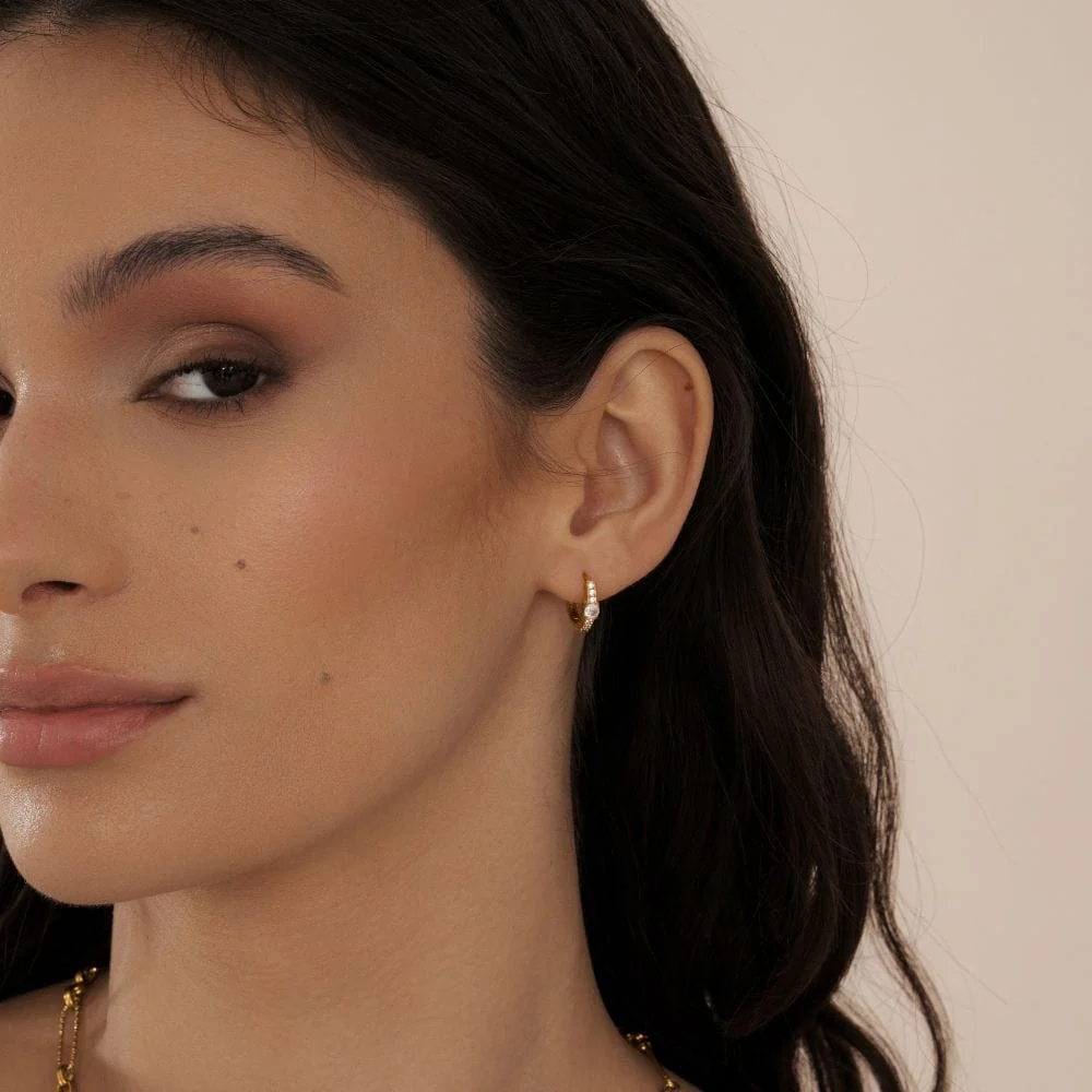 Annabelle Hoop Earrings - Image 2