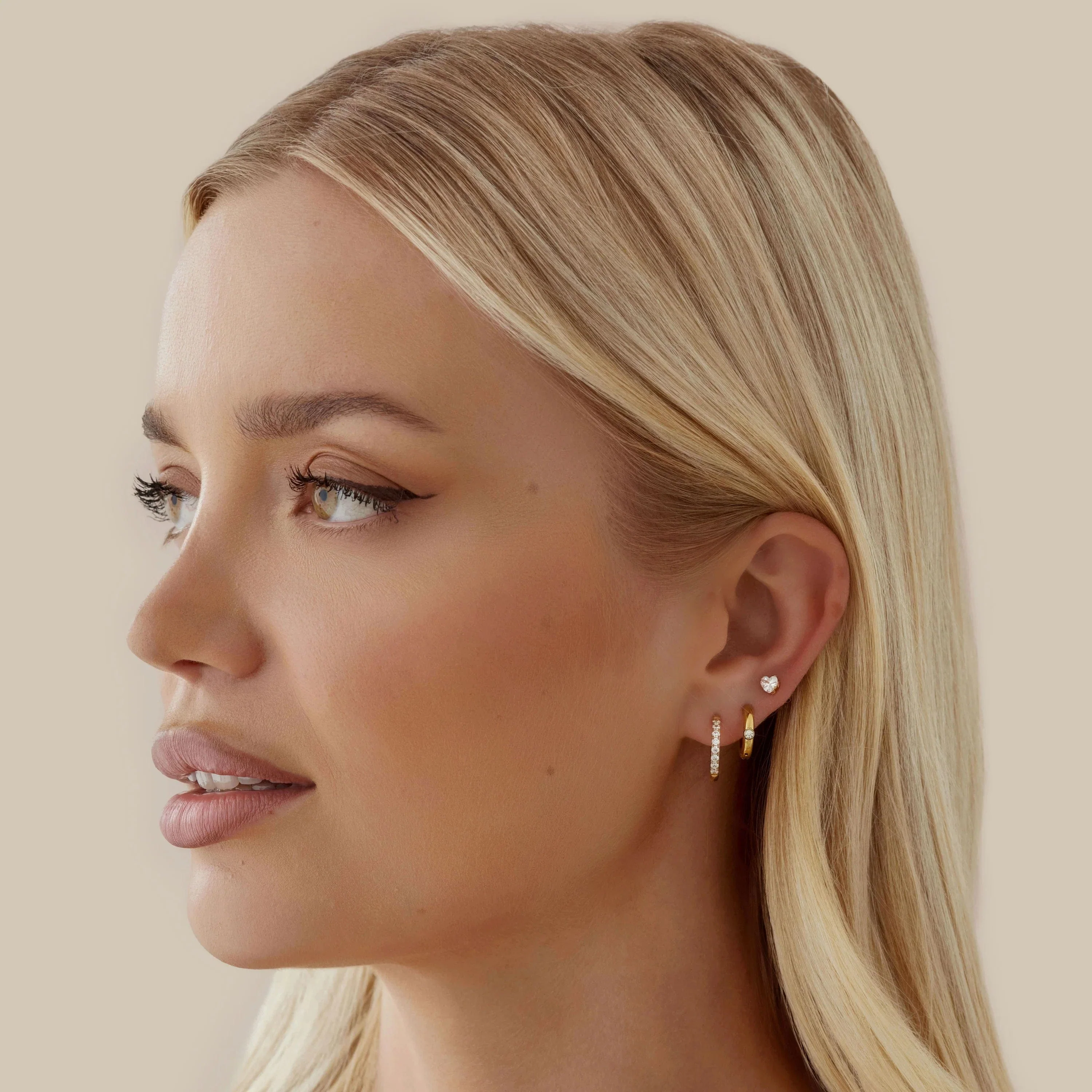 Anya Hoop Earrings - Image 2