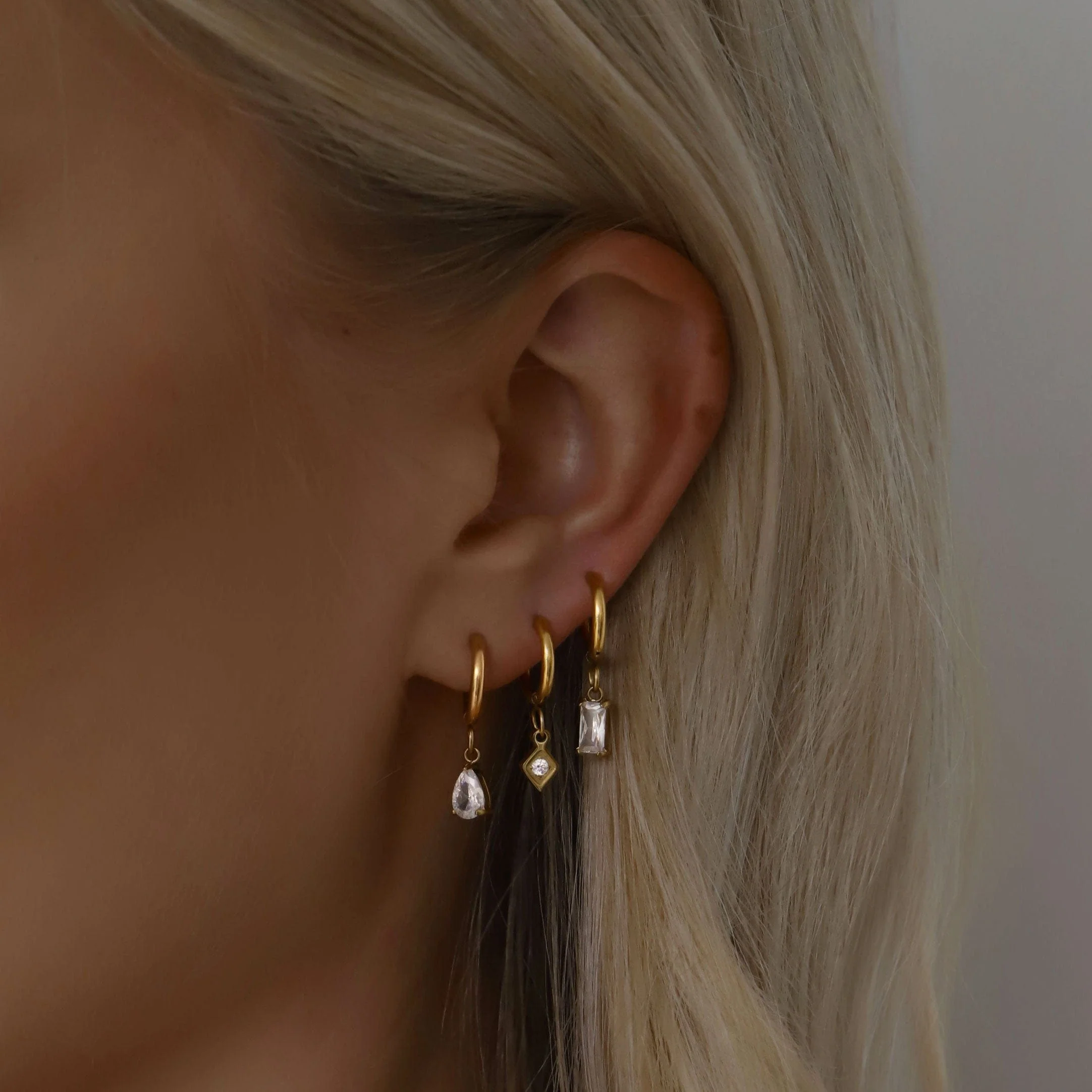 Athena Hoop Earrings - Image 2