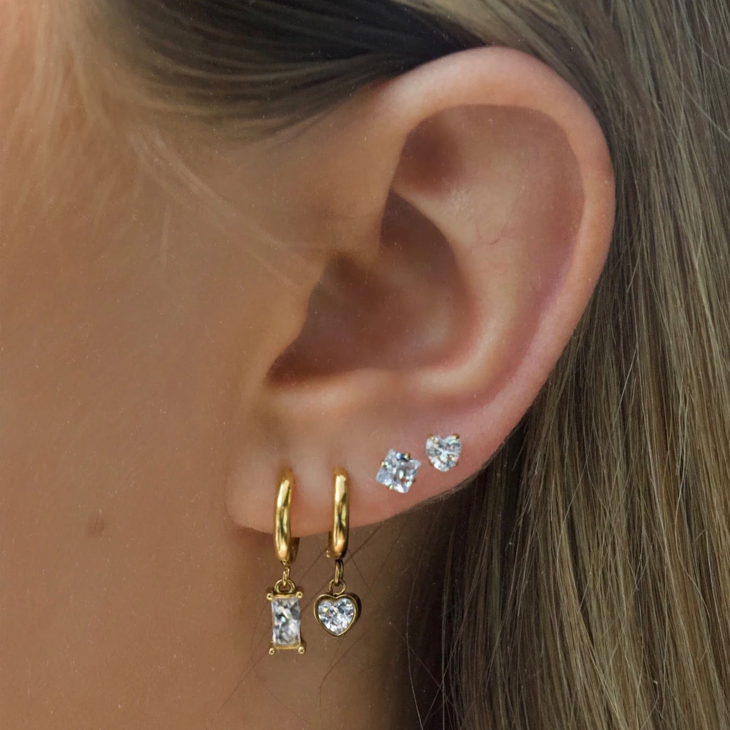 Athena Hoop Earrings - Image 3