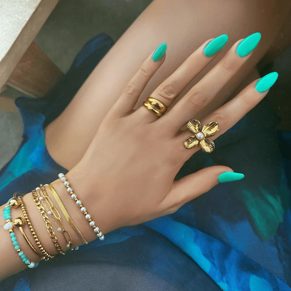 Aurelie Pearl Ring - Image 7