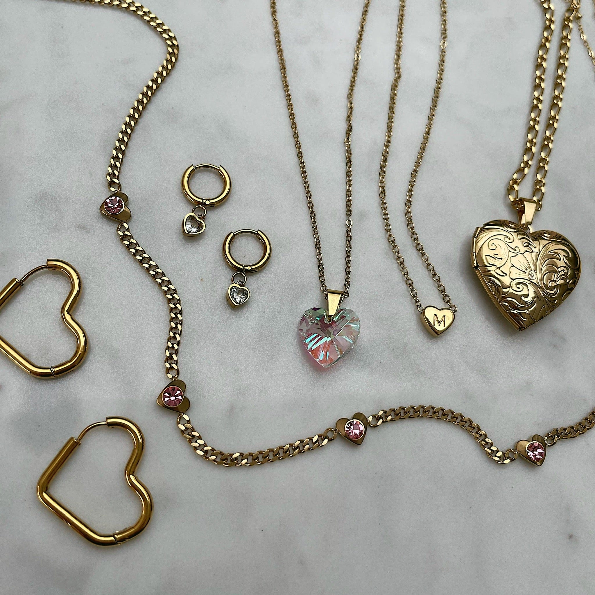 Beau Heart Locket Necklace - Image 11
