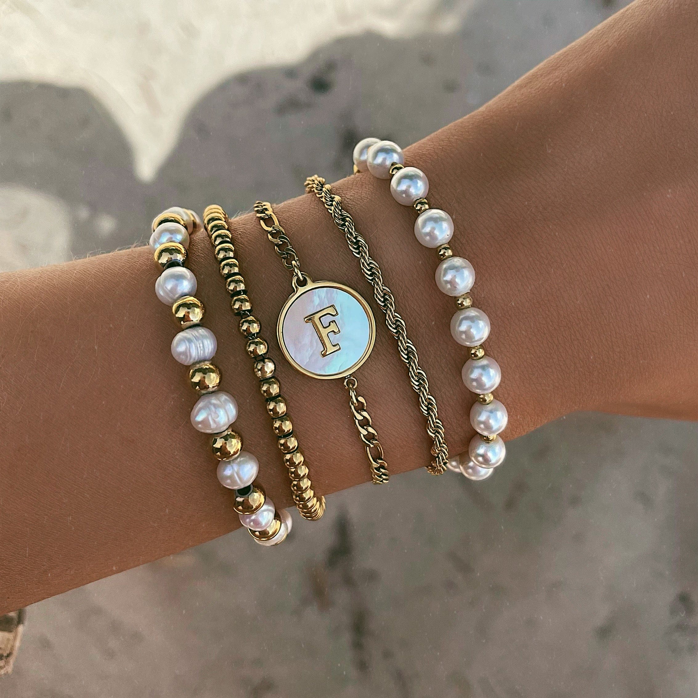 Bermuda Initial Bracelet - Image 3
