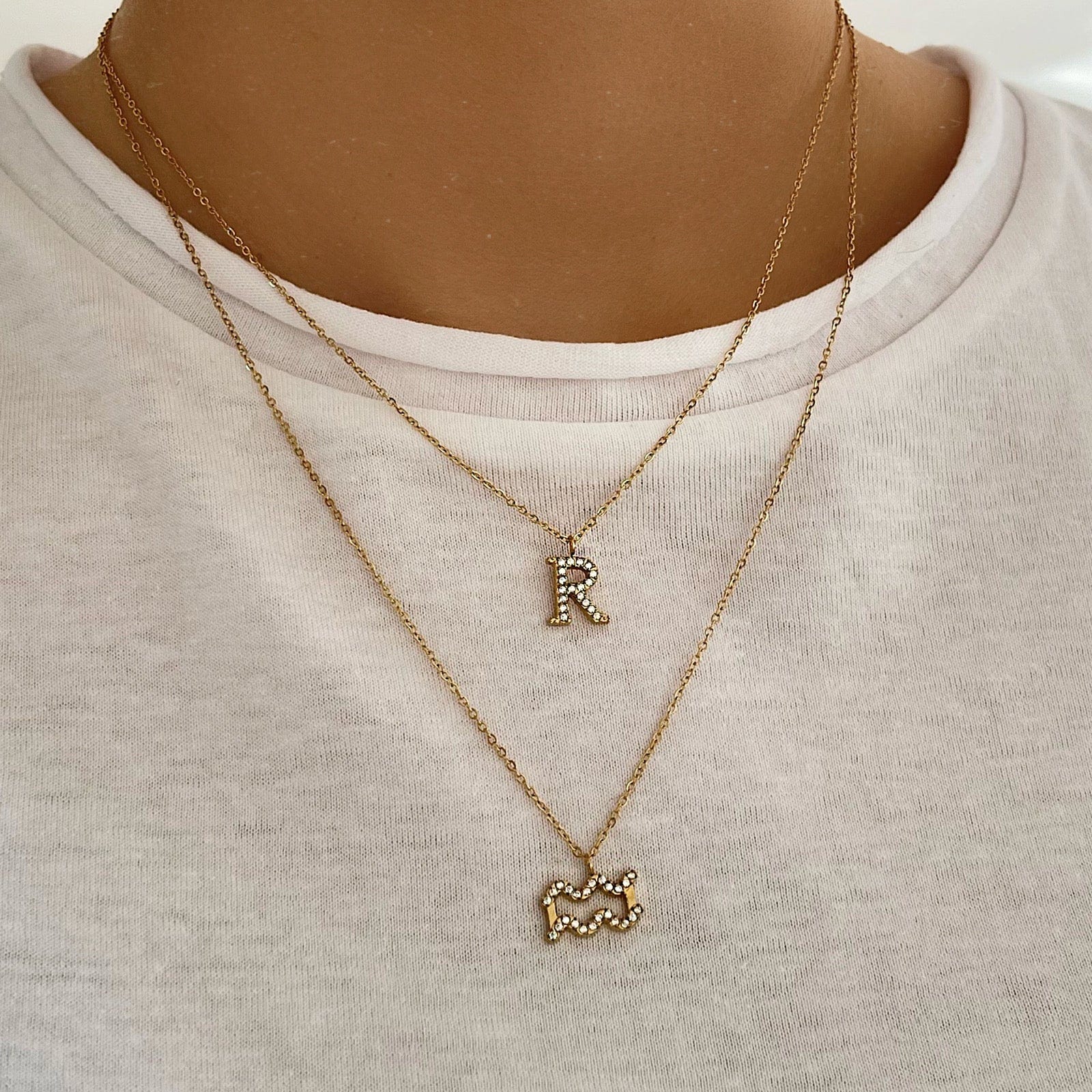 Bliss Initial Necklace - Image 7