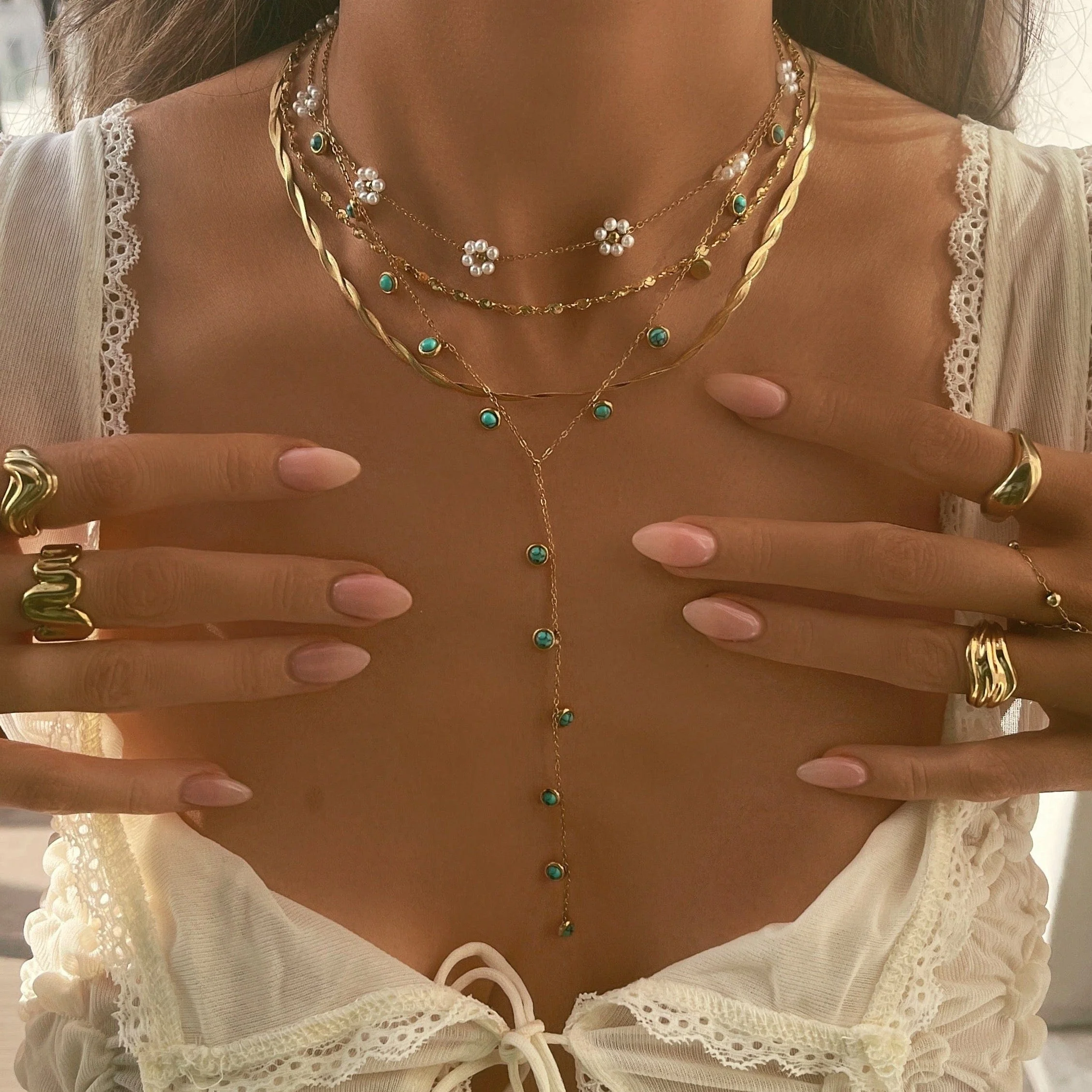 Bluebell Lariat Necklace - Image 3