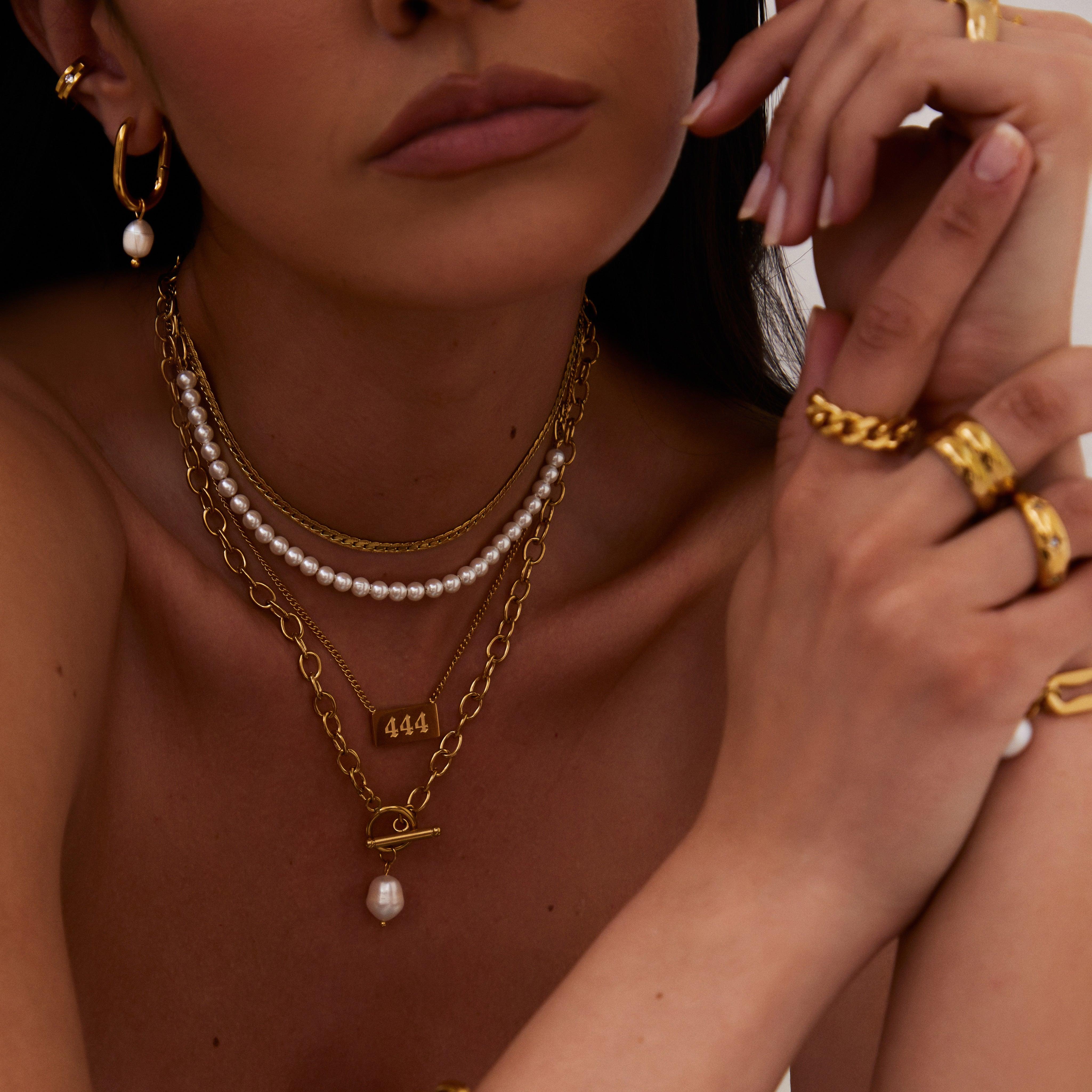 Bora Bora Pearl Hoop Earrings - Image 5