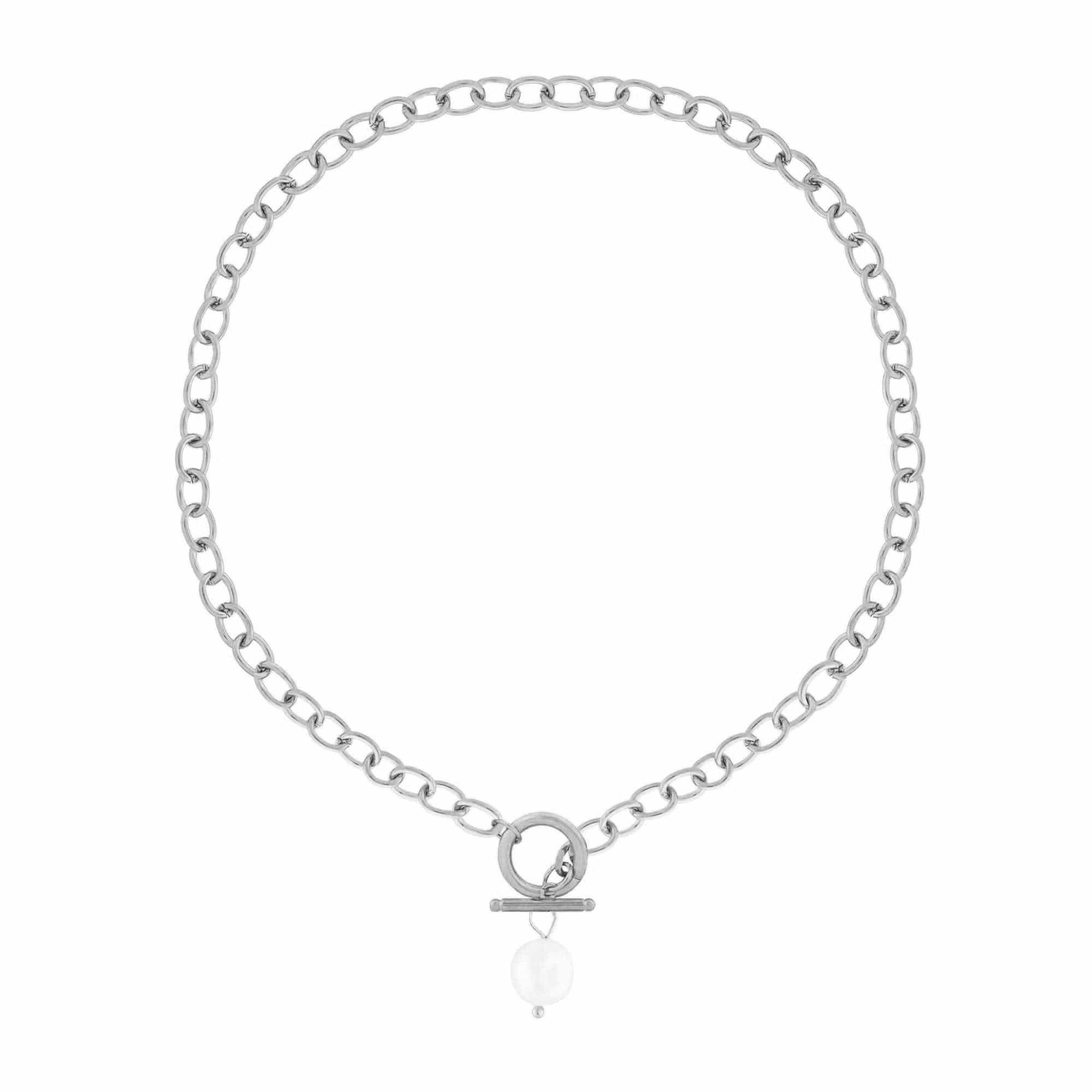 Bora Bora Pearl TBar Necklace - Image 8