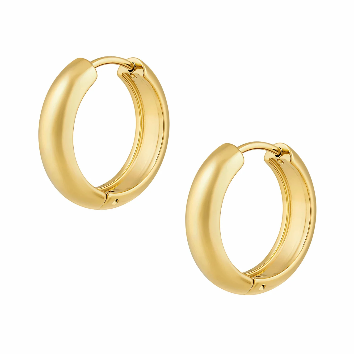 Chunky Hoop Earrings - Image 4
