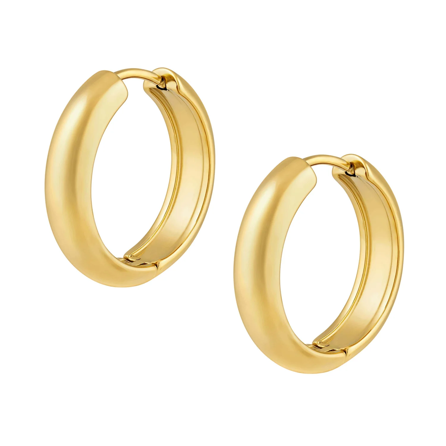 Chunky Hoop Earrings - Image 5