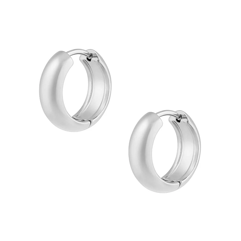 Chunky Hoop Earrings - Image 7