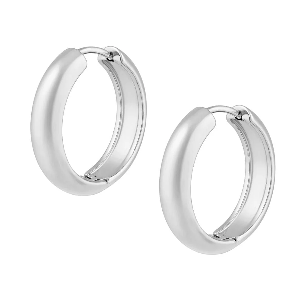 Chunky Hoop Earrings - Image 9