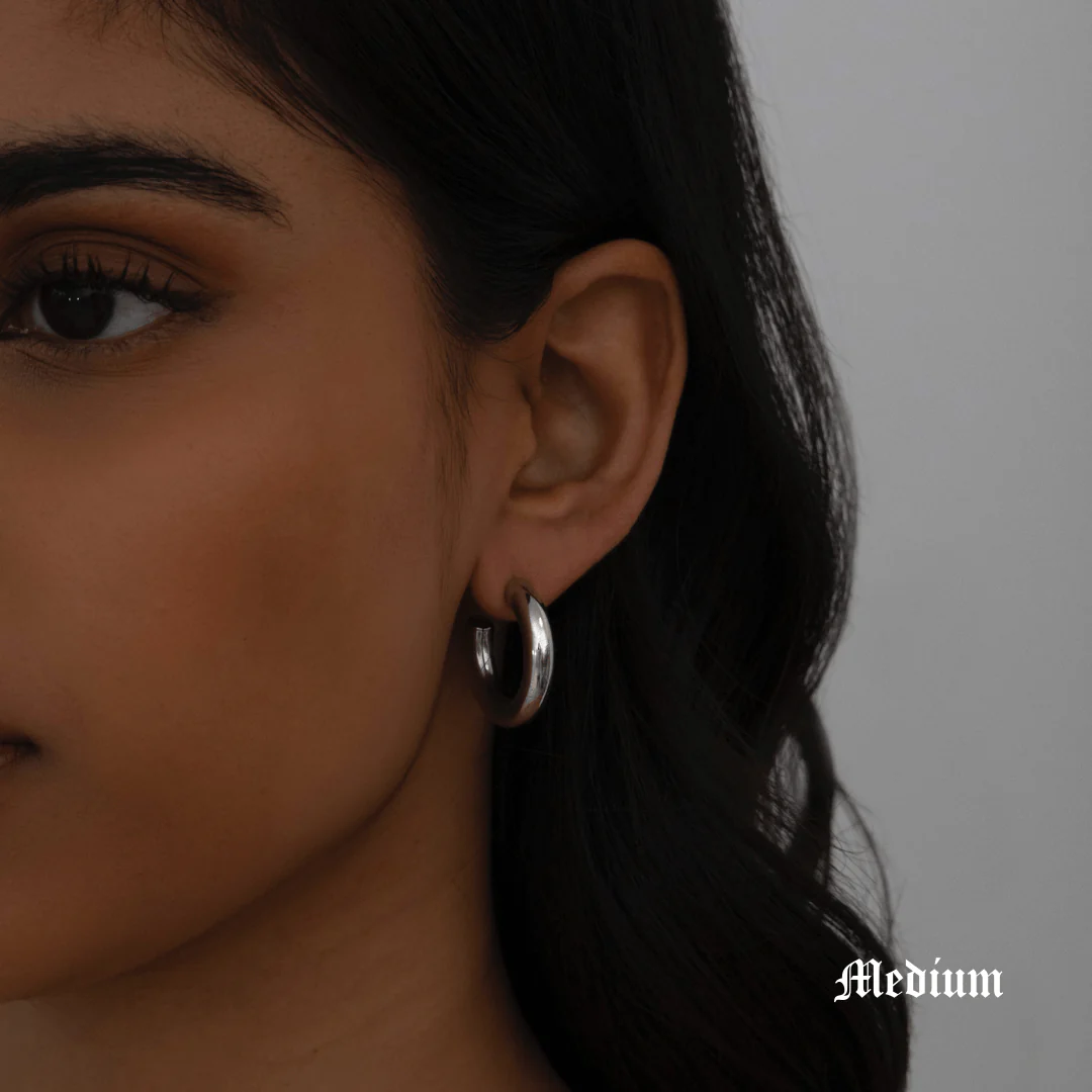Classic Hoop Earrings - Image 7