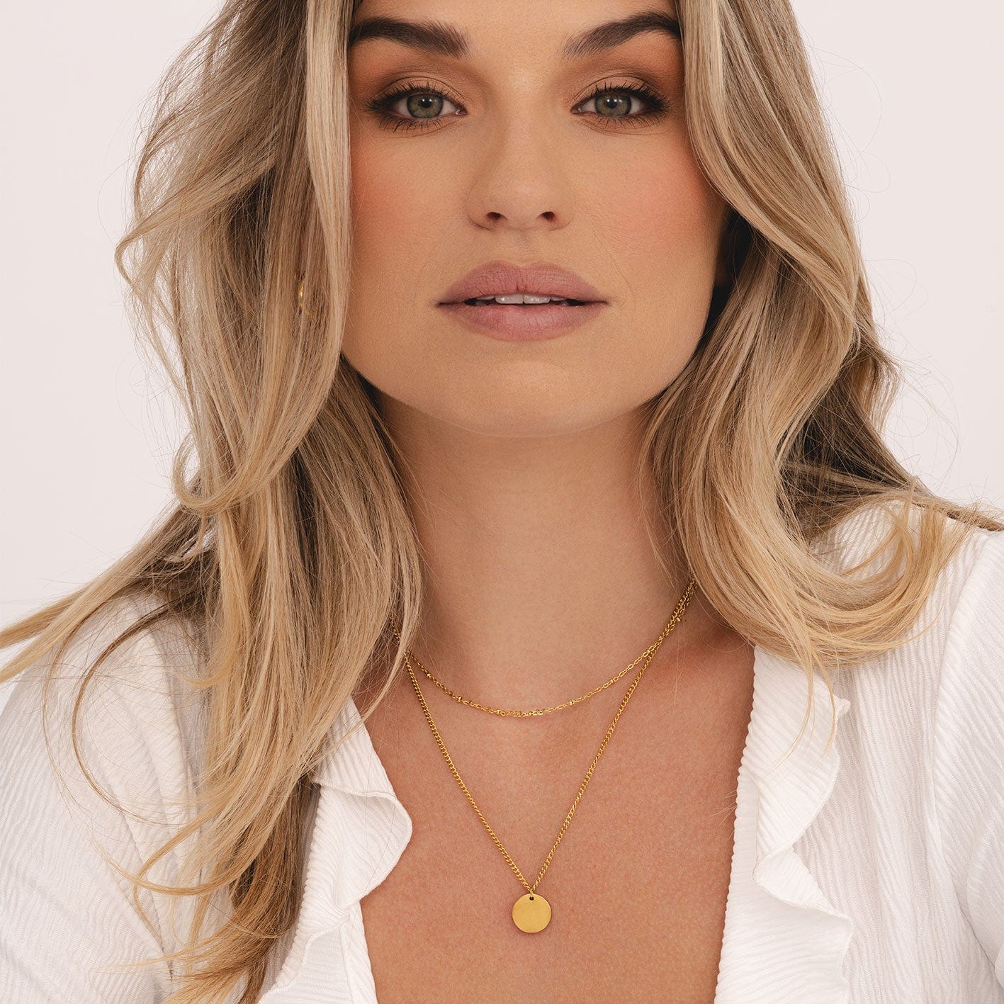 Contemporary Layered Necklace - Image 2