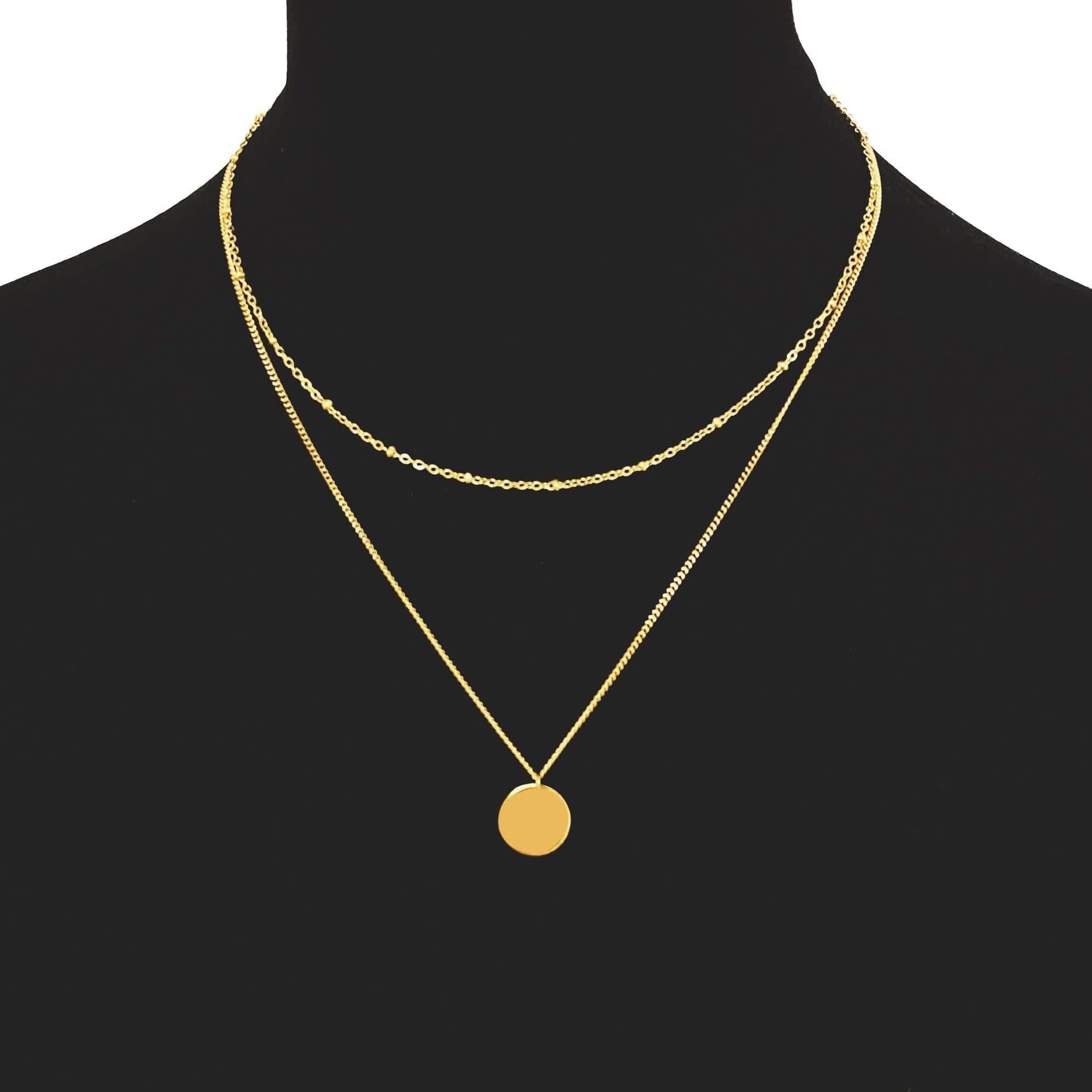 Contemporary Layered Necklace - Image 4