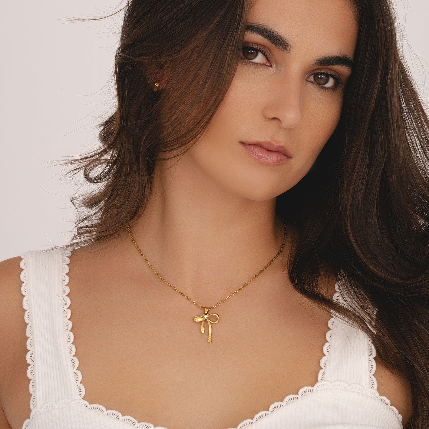 Cora Bow Necklace - Image 2