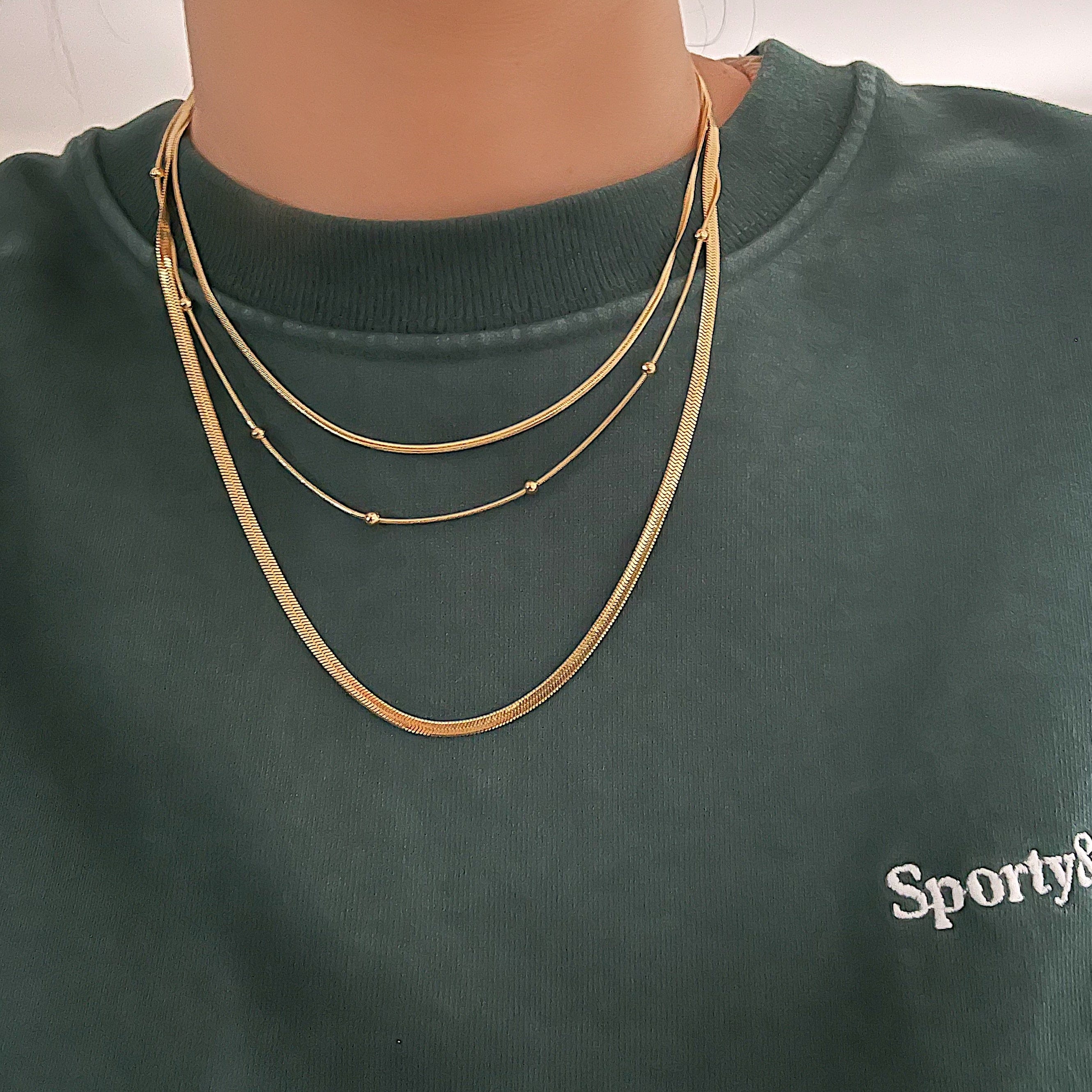 Drew Layered Necklace - Image 2