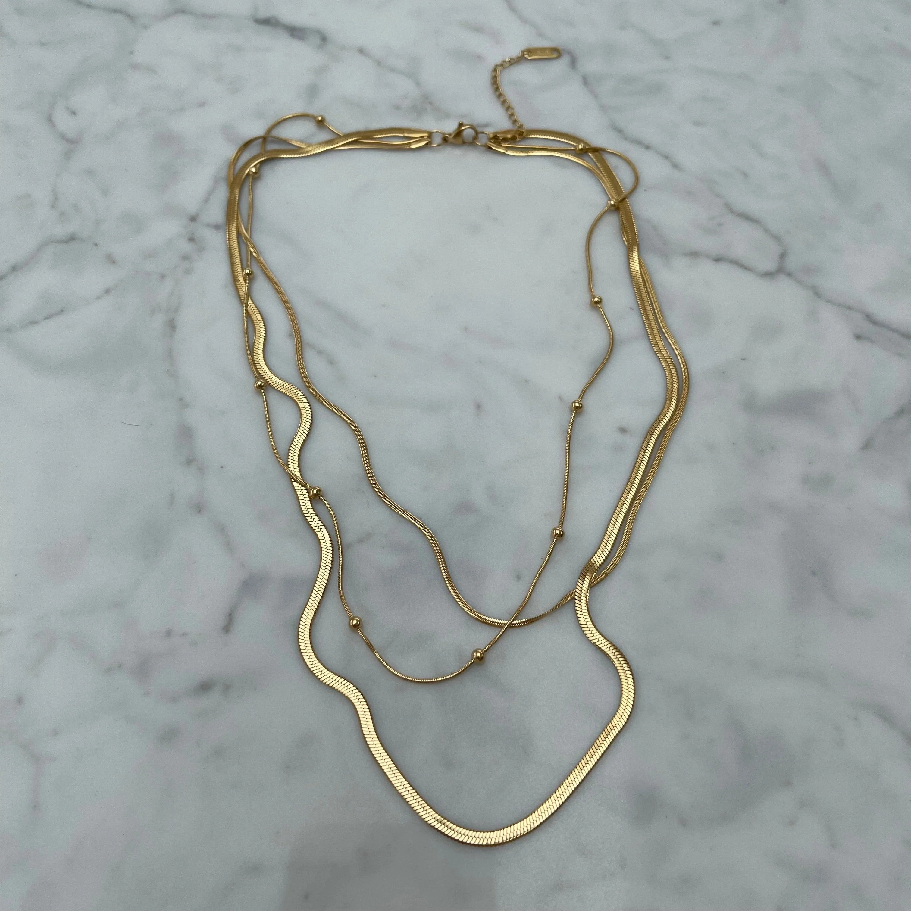Drew Layered Necklace - Image 4