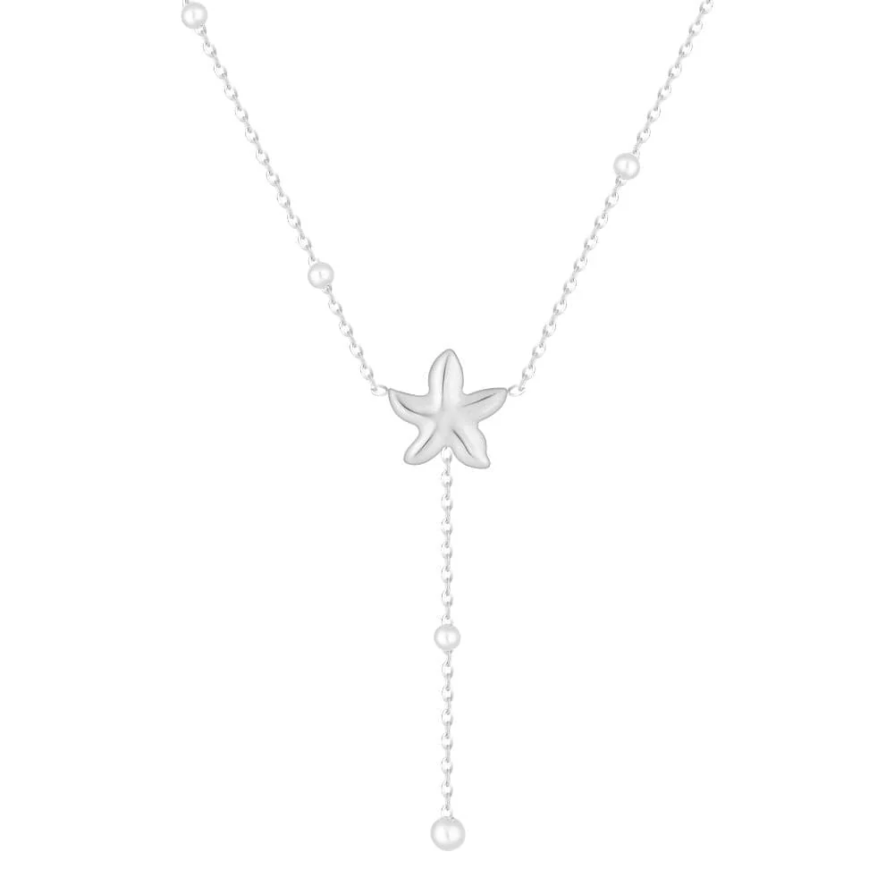 Edith Starfish Lariat Necklace - Image 6