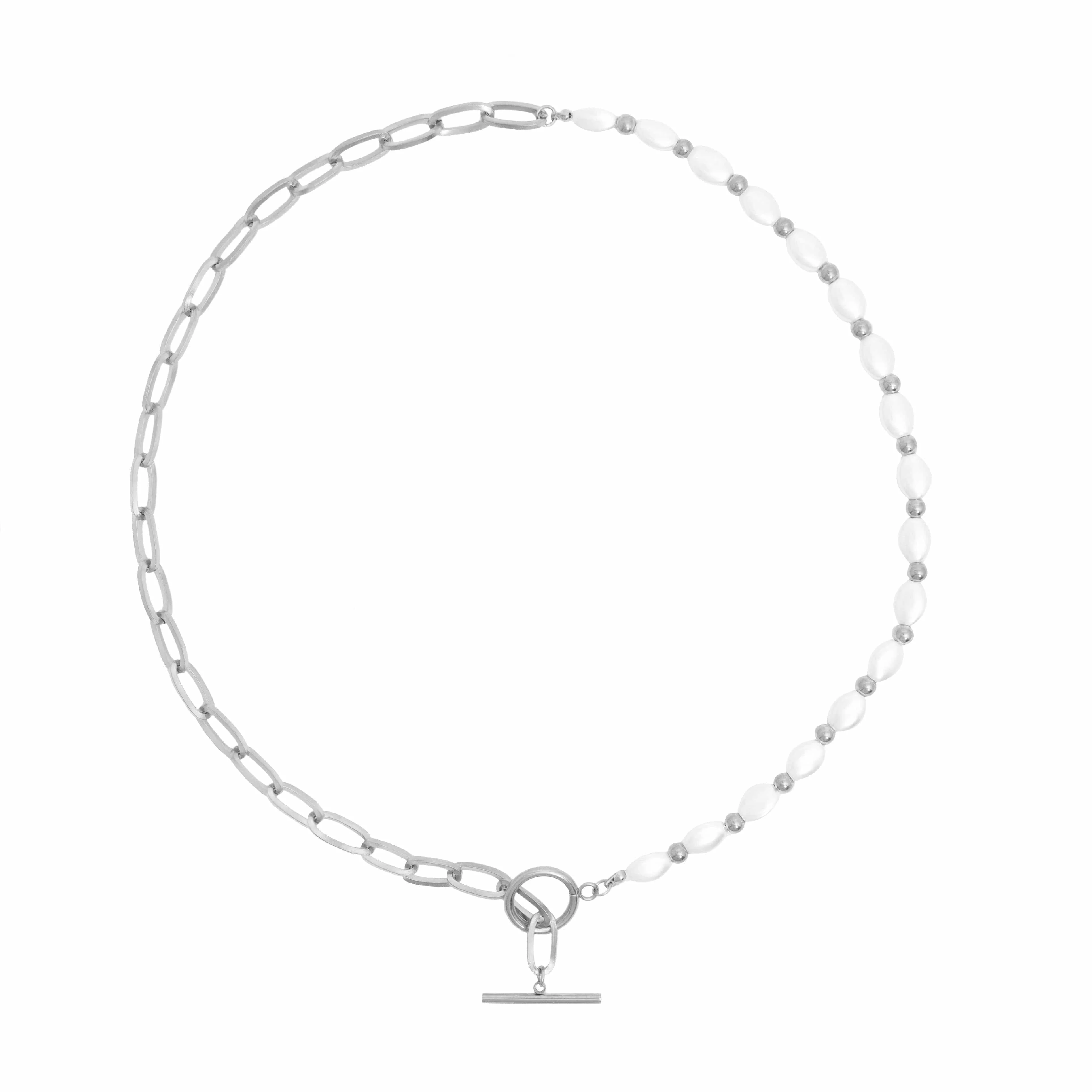 Essence Pearl TBar Necklace - Image 8