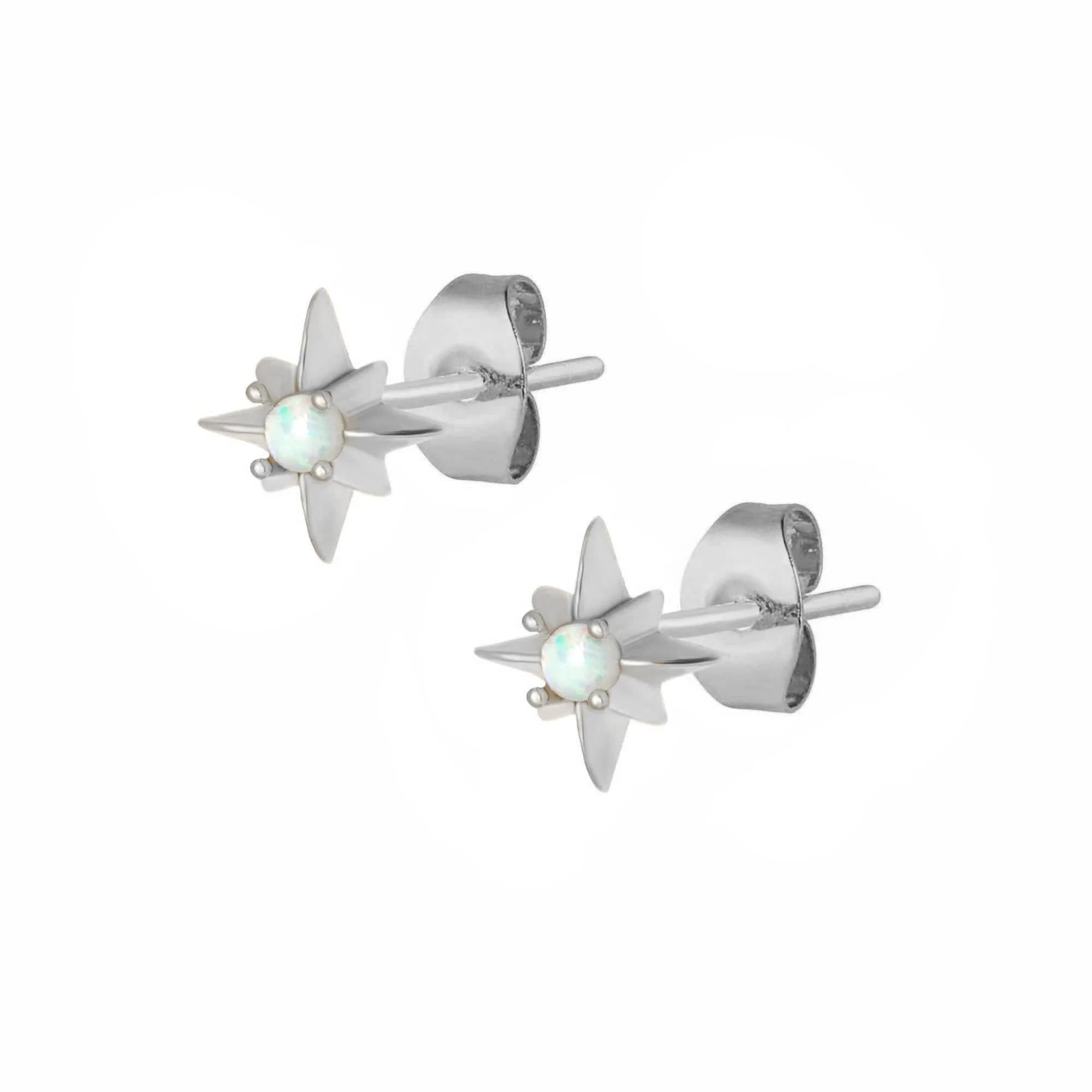 Evangeline Opal Stud Earrings - Image 4
