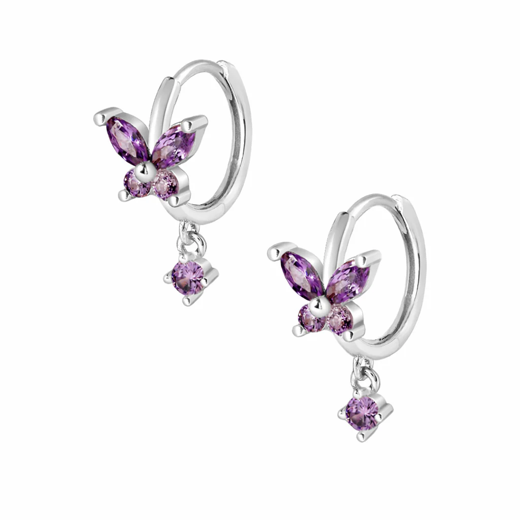 Evelyn Hoop Earrings - Image 3