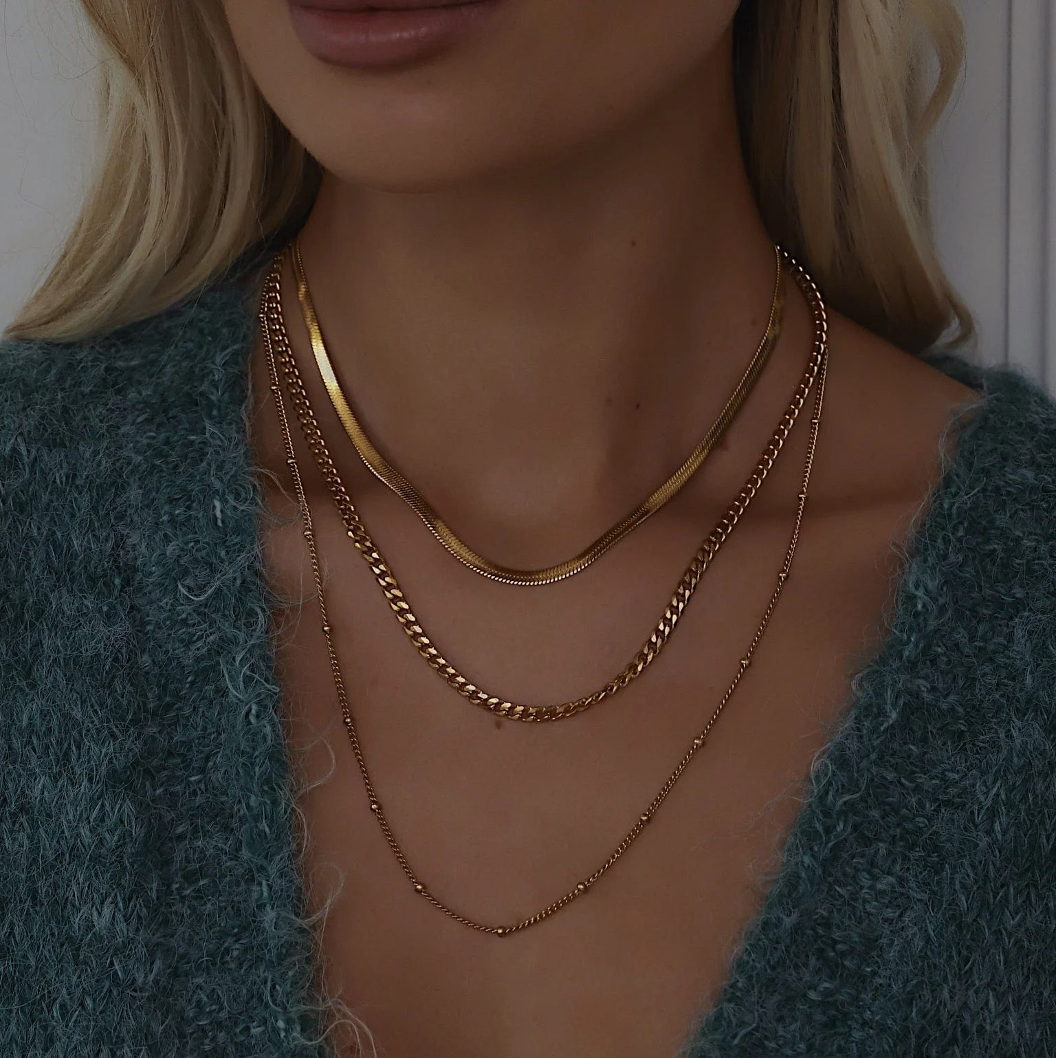 Everly Layered Necklace - Image 2