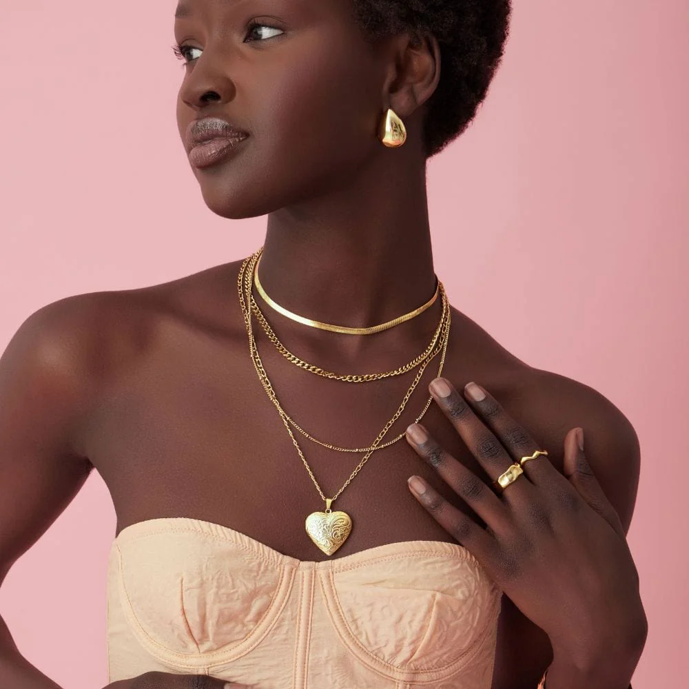 Everly Layered Necklace - Image 4
