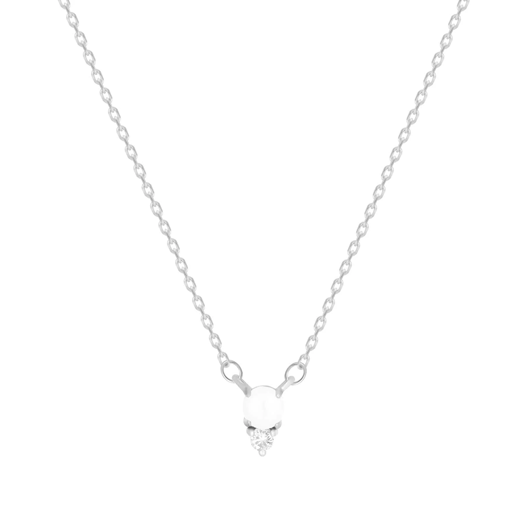 Evie Pearl Necklace - Image 3