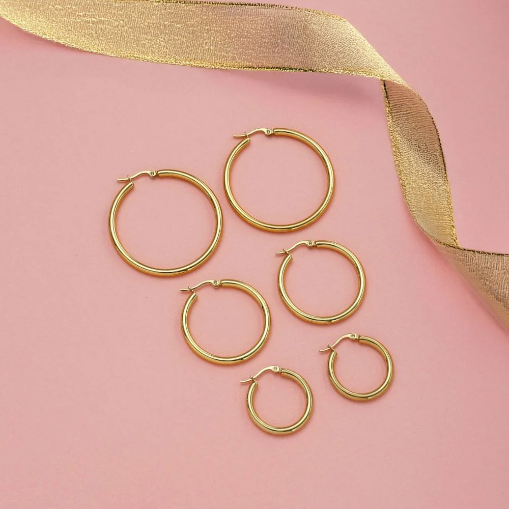 Exude Hoop Earrings - Image 5