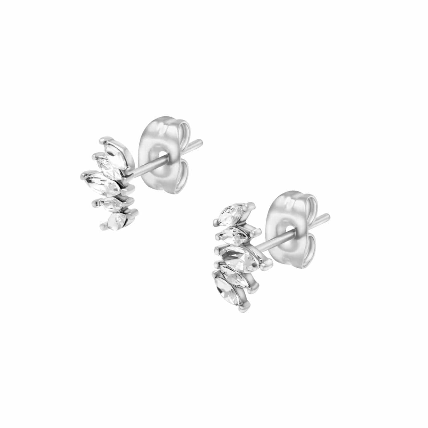 Fan Stud Earrings - Image 5