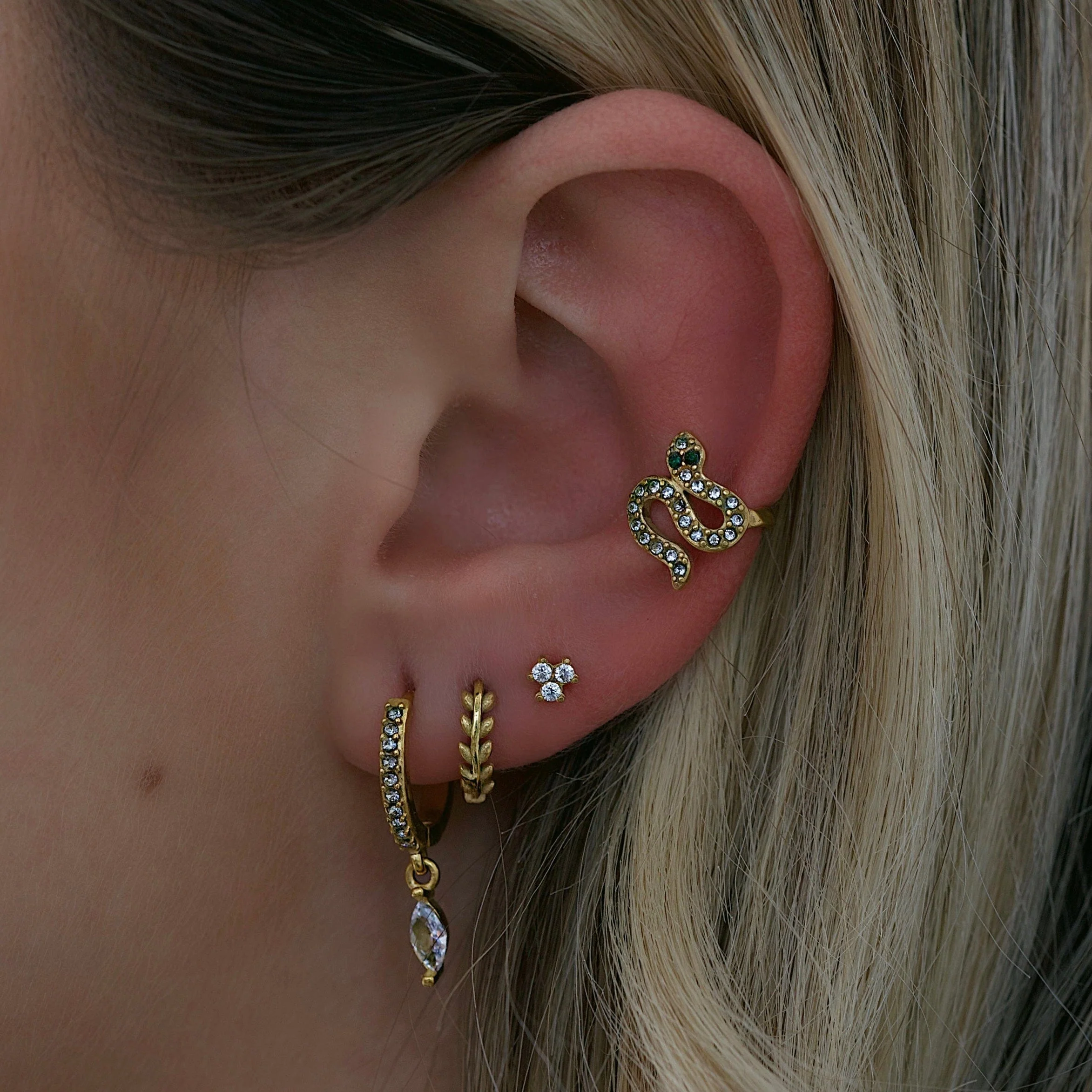 Fawn Hoop Earrings - Image 2