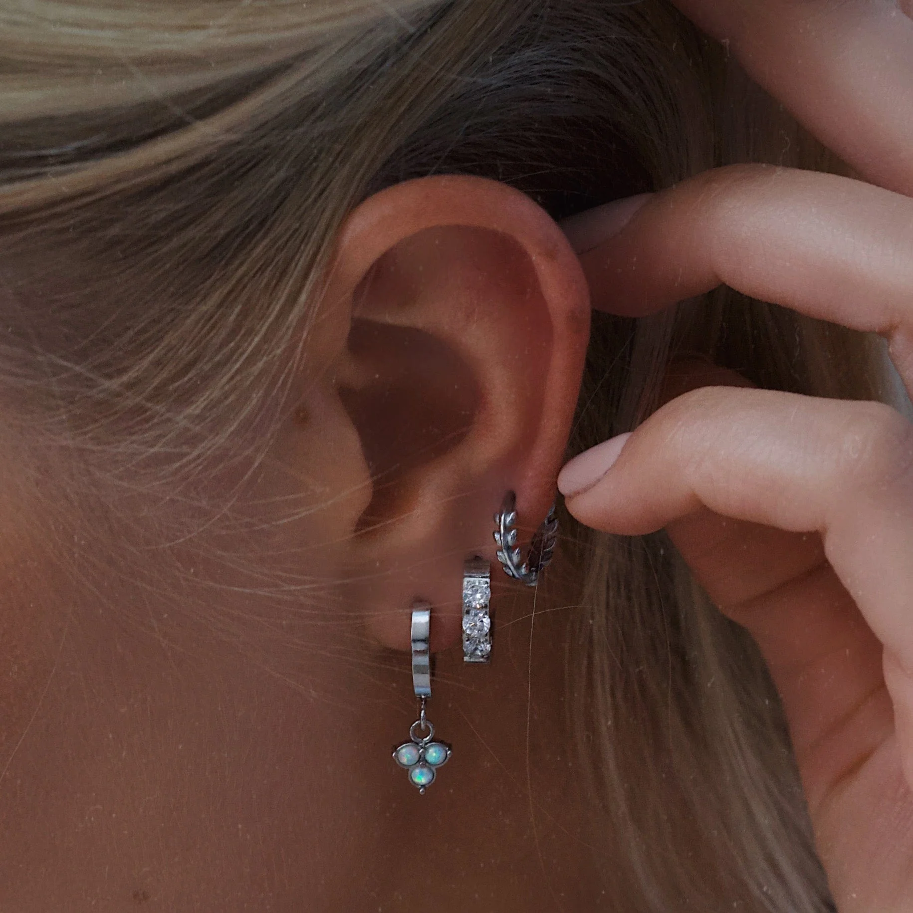 Fawn Hoop Earrings - Image 4