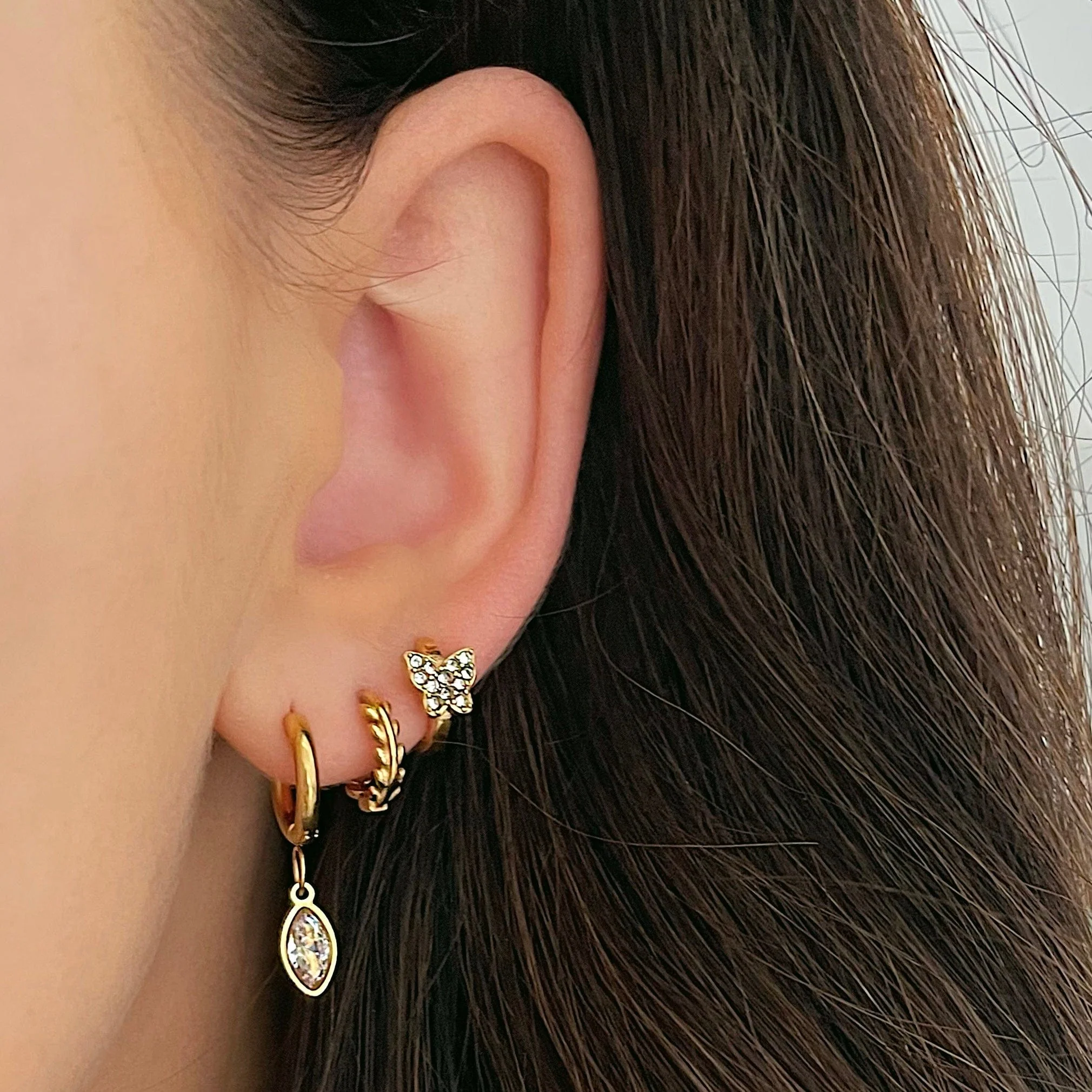 Fawn Hoop Earrings - Image 5