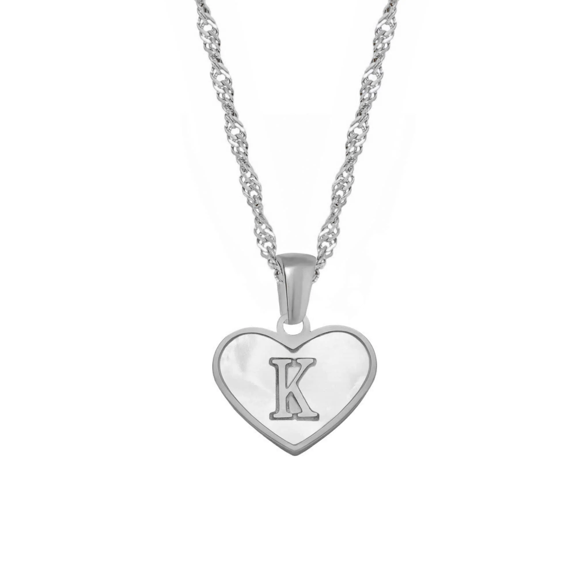 Fifi Pearl Initial Necklace - Image 11