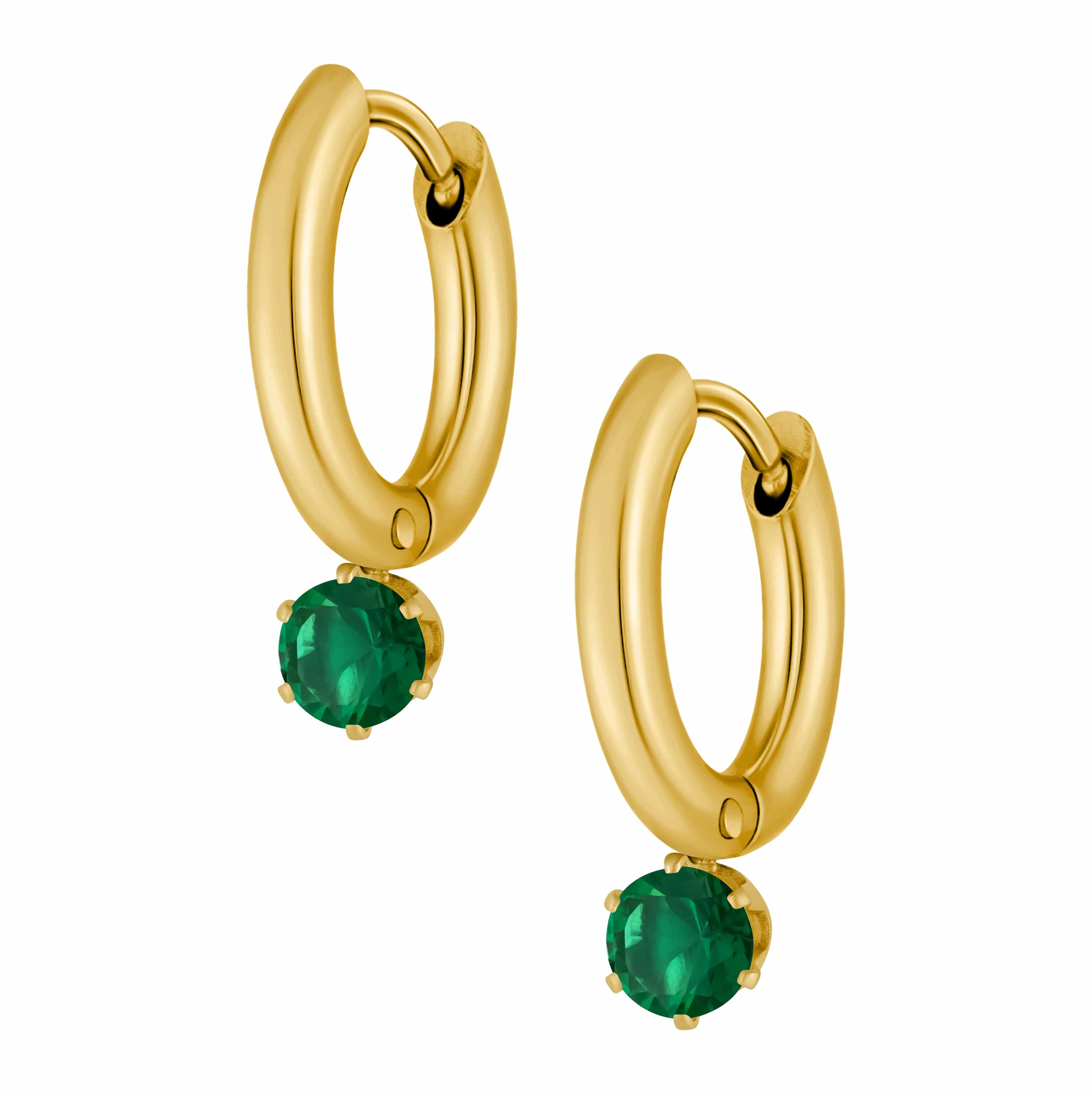 Forever Birthstone Hoop Earrings - Image 9
