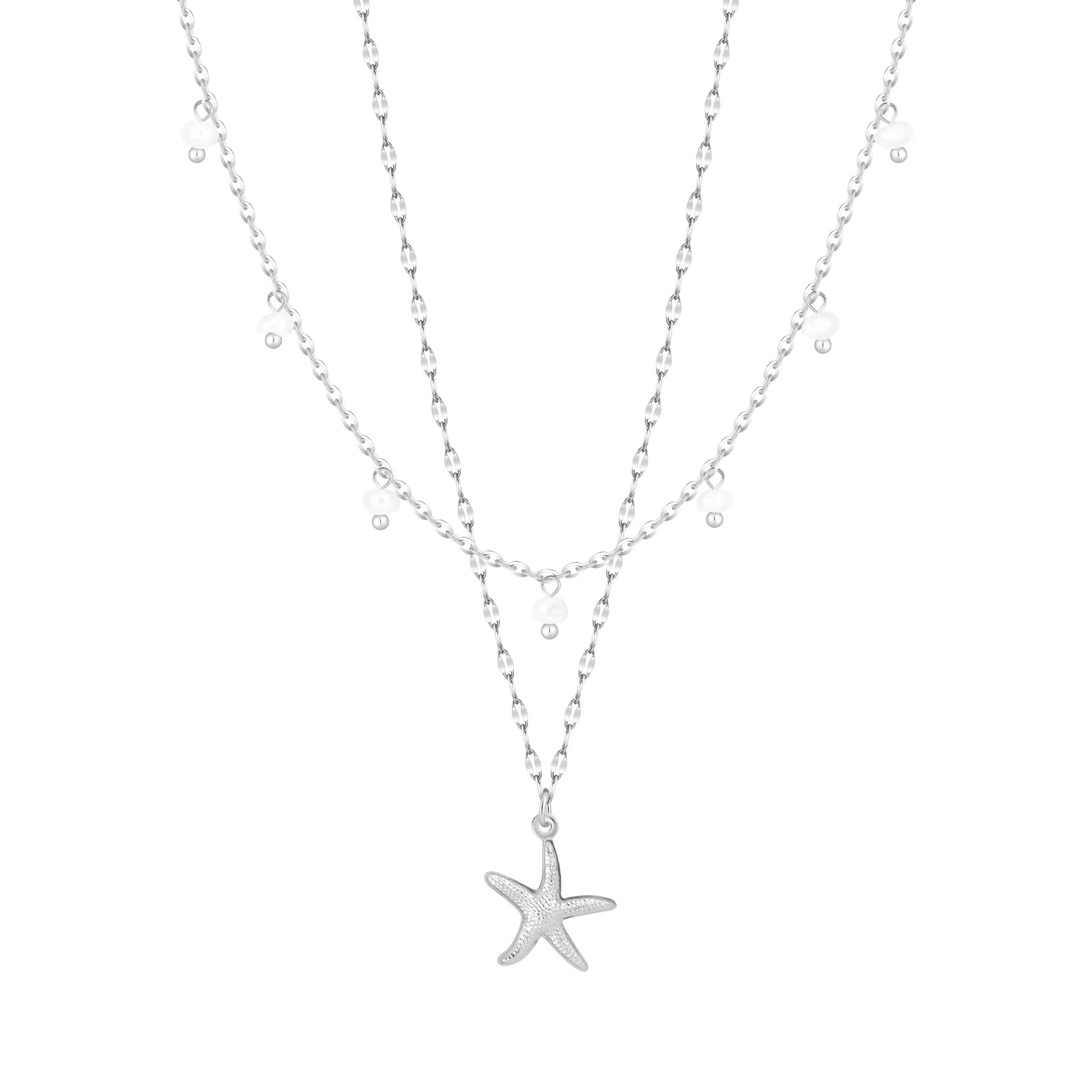Garcelle Pearl Layered Necklace - Image 5