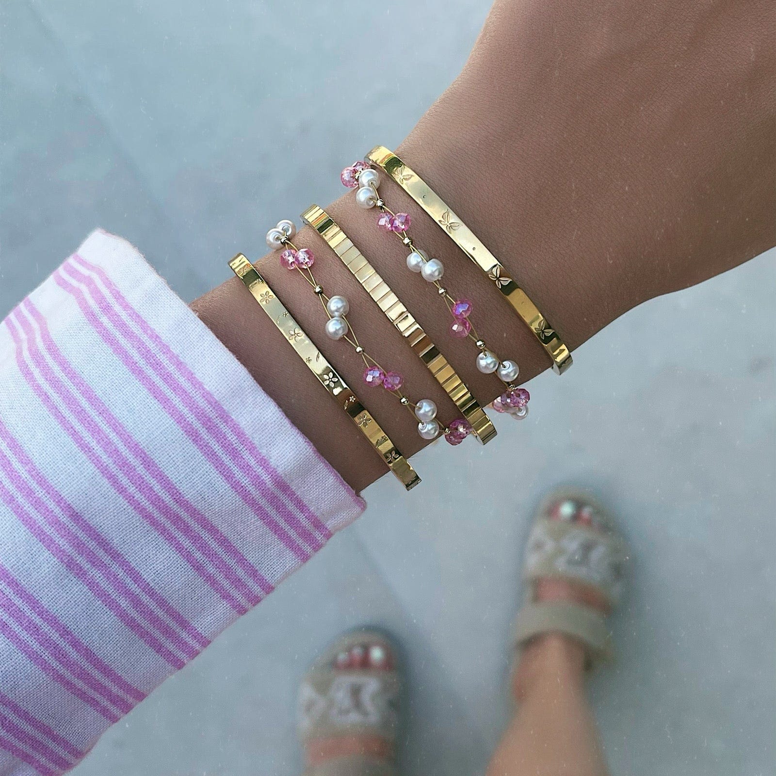 Gardenia Pearl Bracelet - Image 2