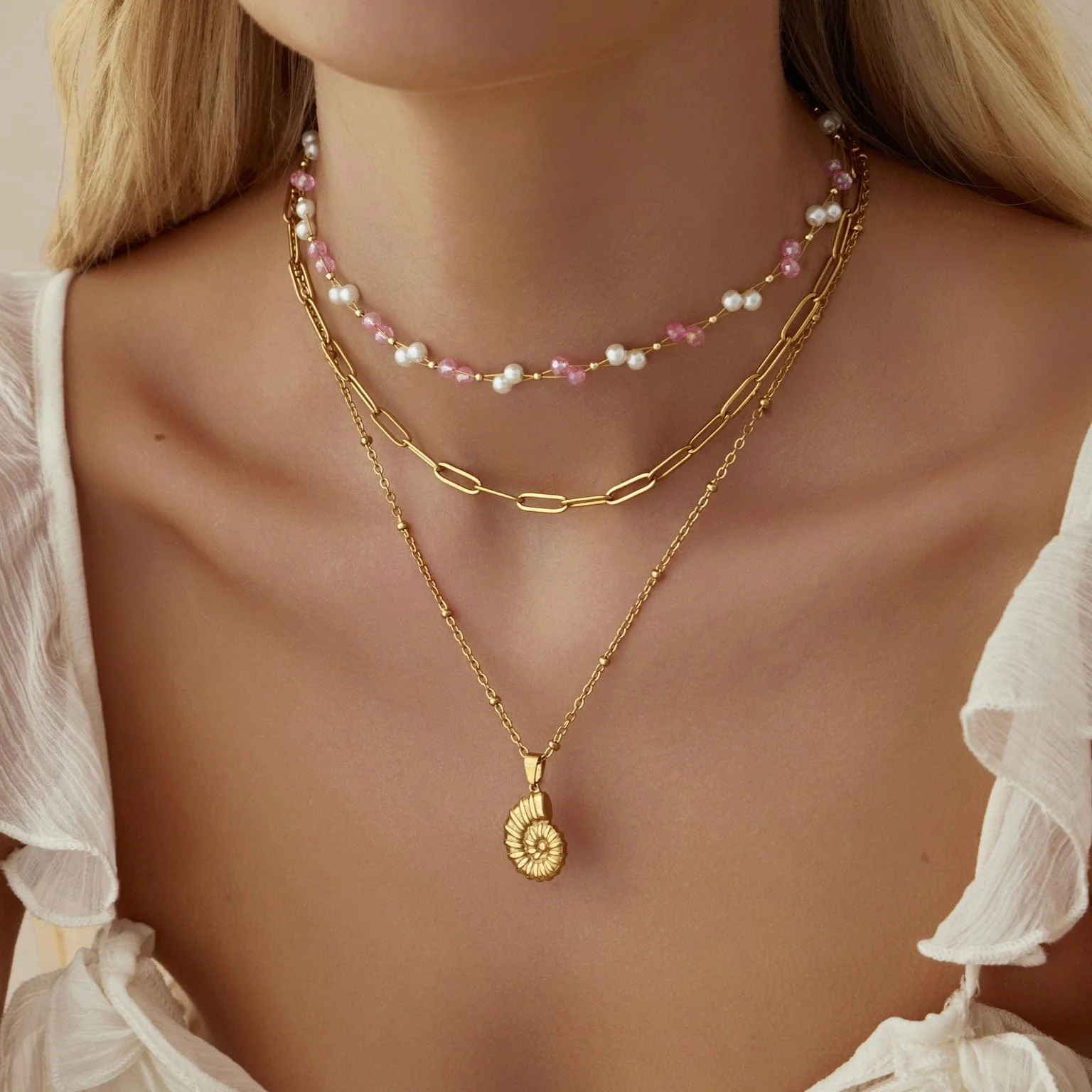Gardenia Pearl Choker - Image 2
