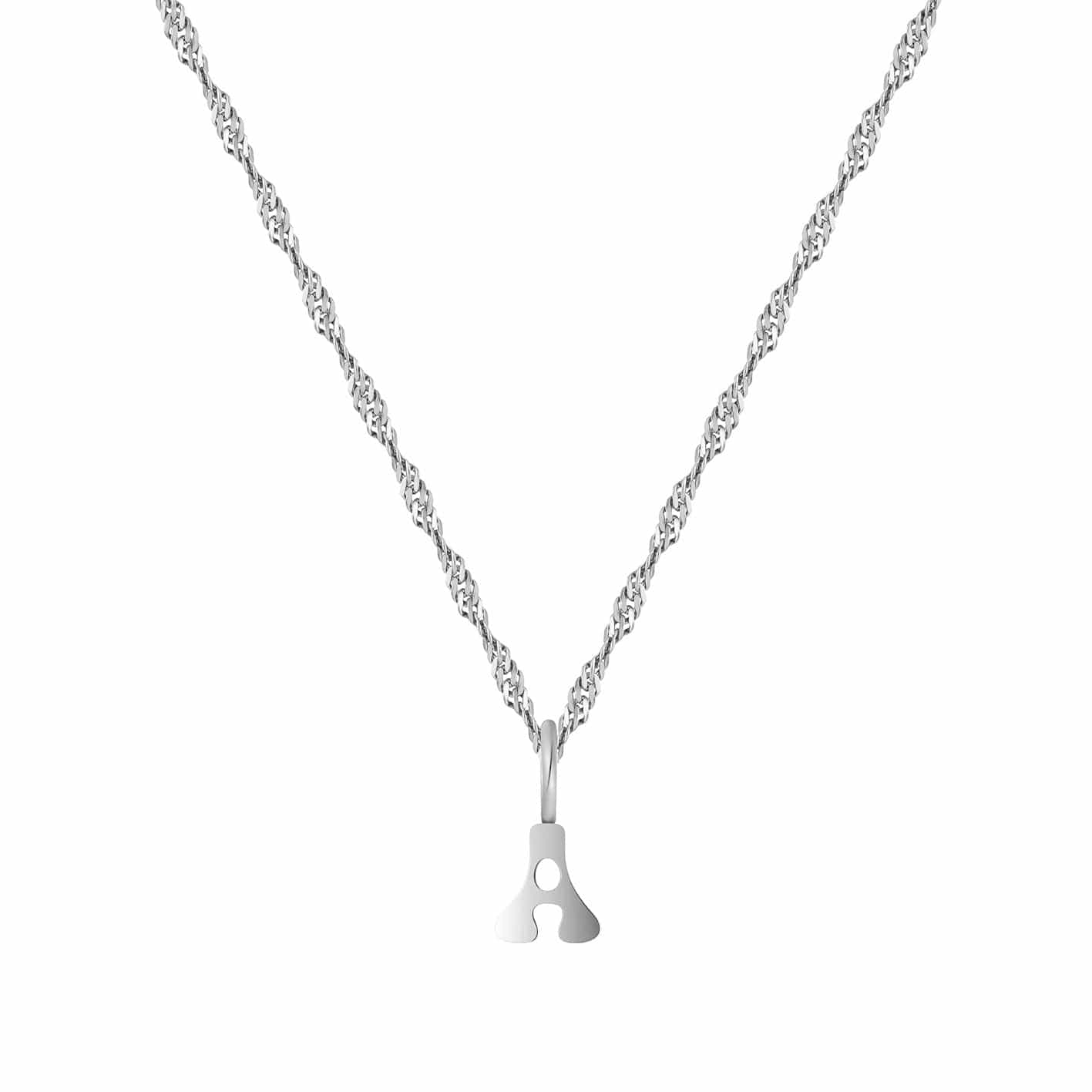 Groovy Mini Initial Necklace - Image 5