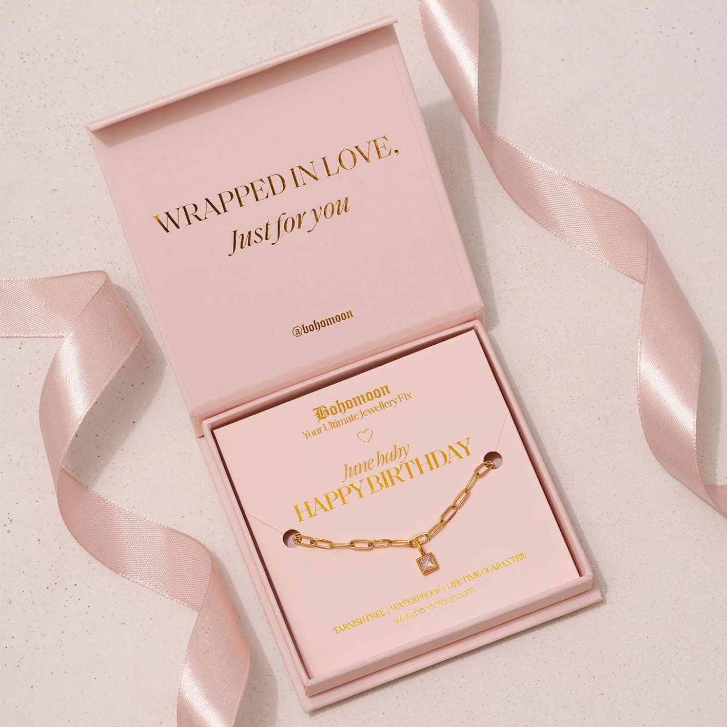 Happy Birthday Birthstone Bracelet - Image 15