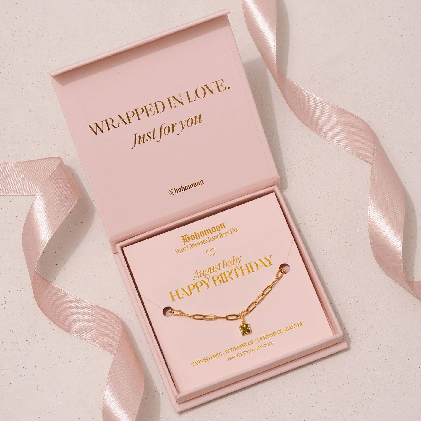 Happy Birthday Birthstone Bracelet - Image 17