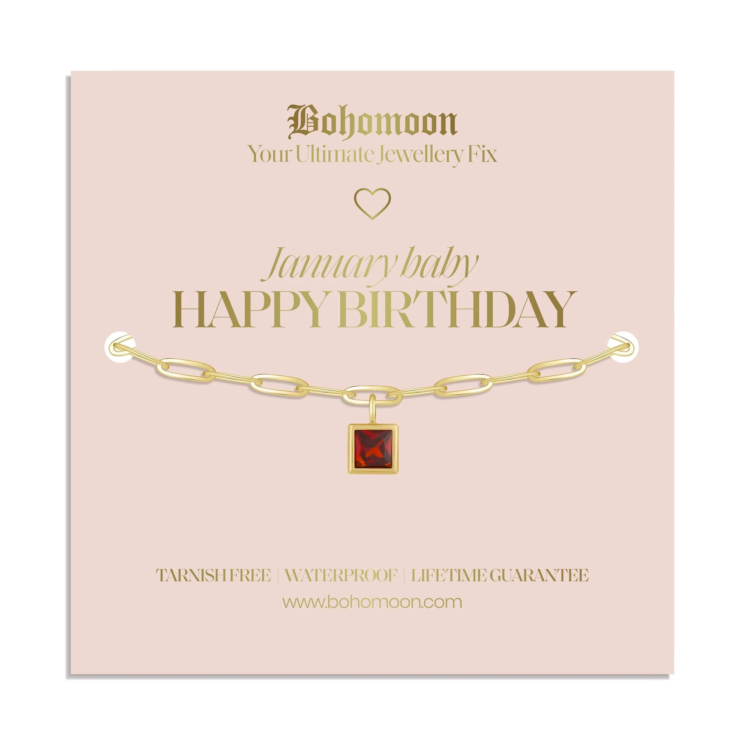 Happy Birthday Birthstone Bracelet - Image 23