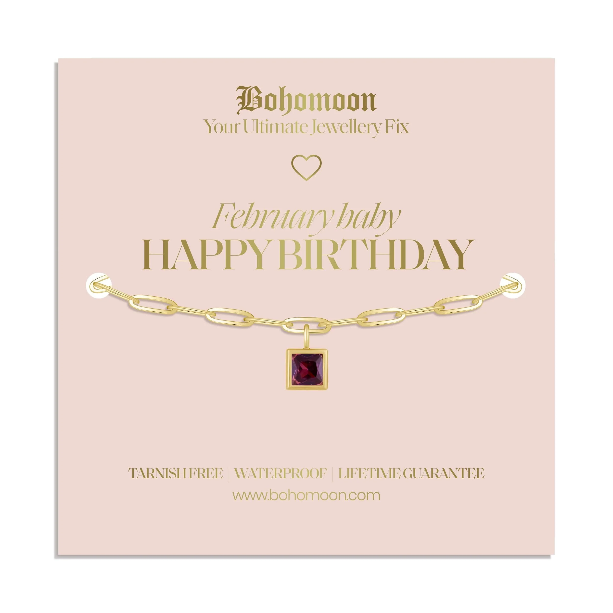 Happy Birthday Birthstone Bracelet - Image 25