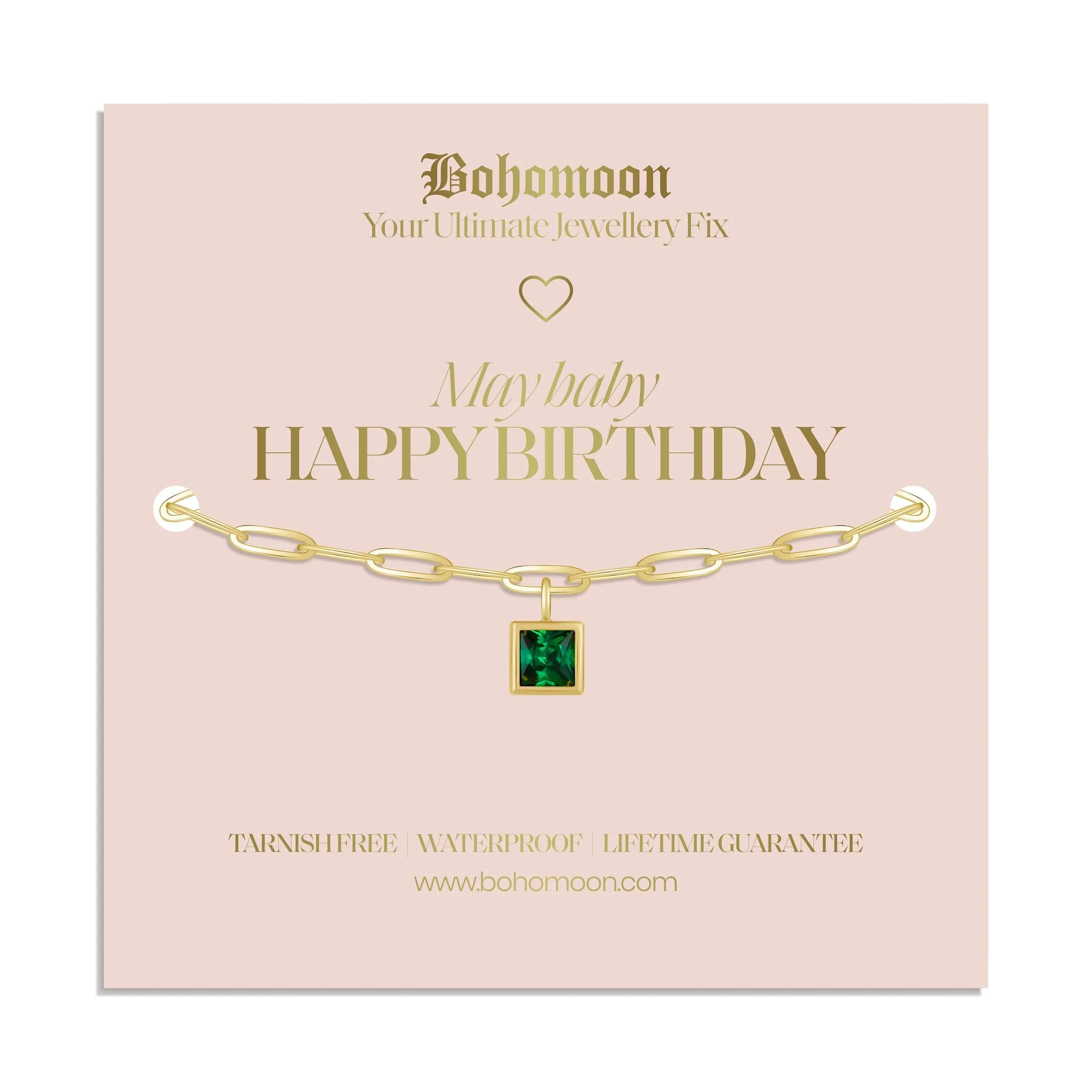 Happy Birthday Birthstone Bracelet - Image 31