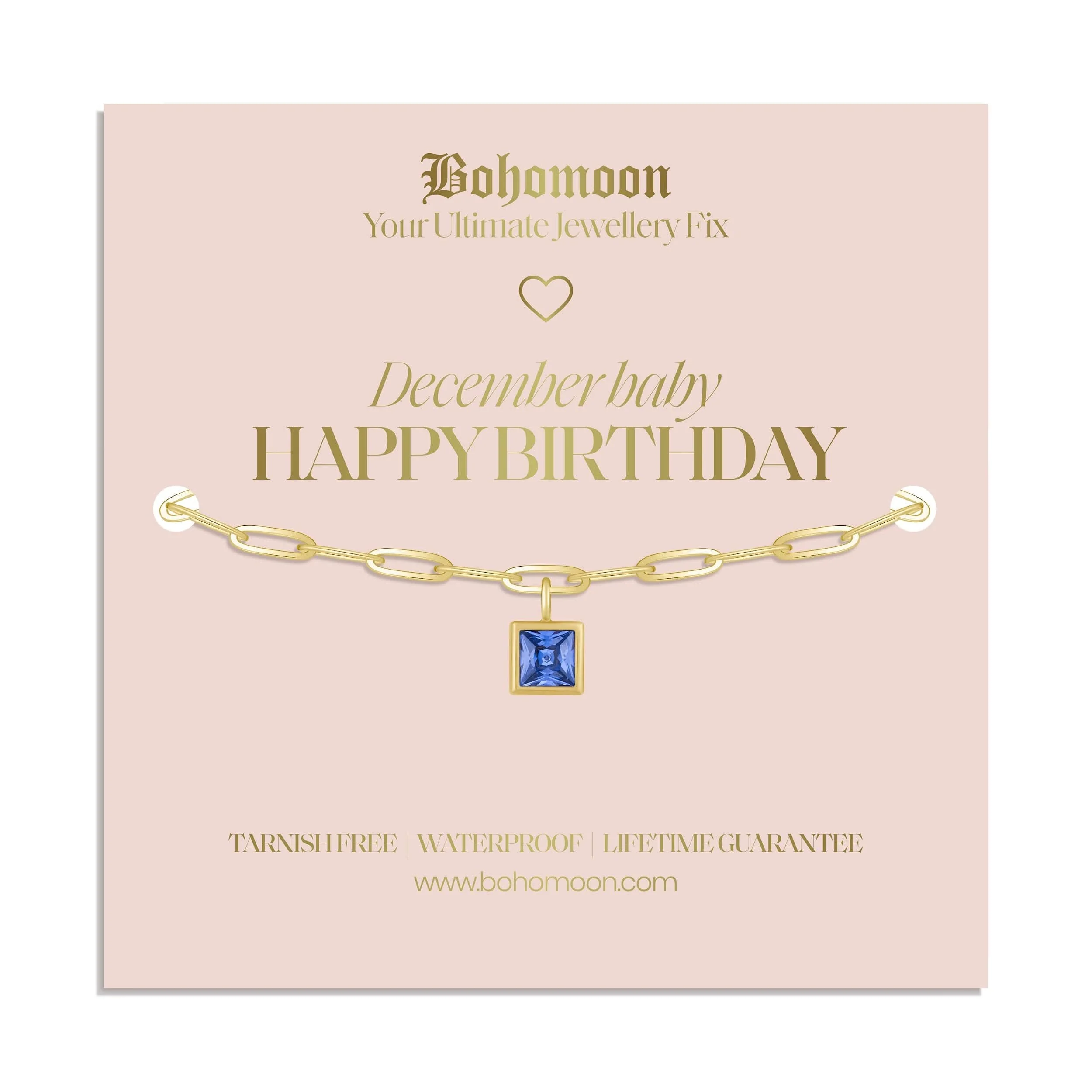 Happy Birthday Birthstone Bracelet - Image 45