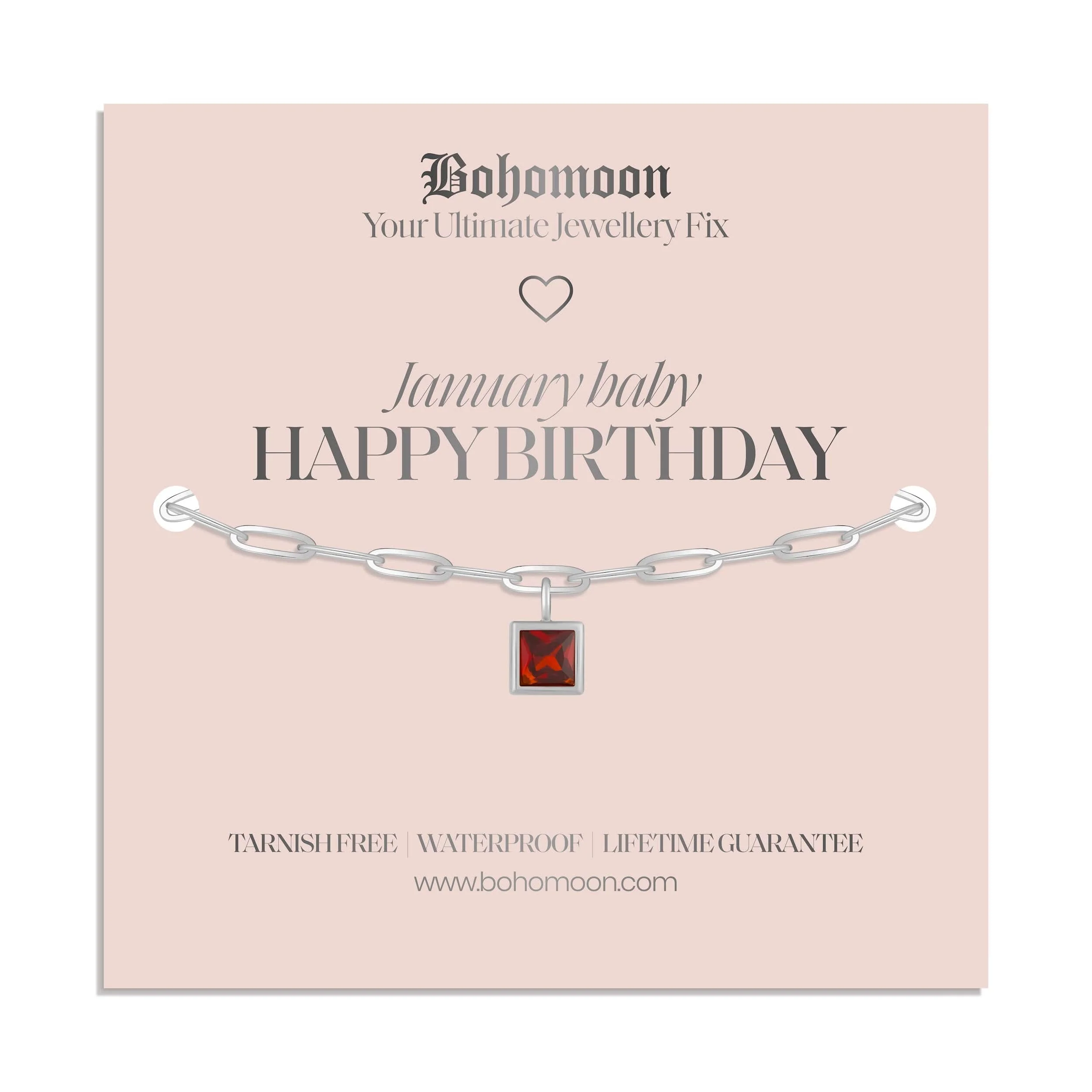 Happy Birthday Birthstone Bracelet - Image 47